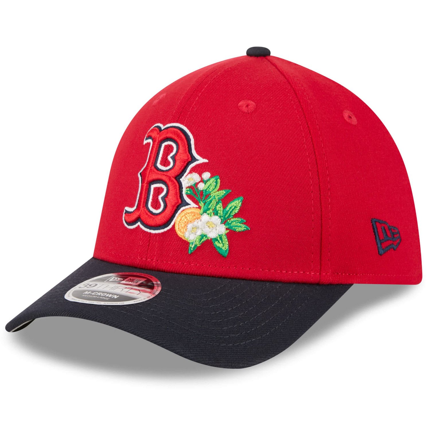 New Era Navy Boston Sox 2026 Spring Training M-Crown 39THIRTY Flex Hat