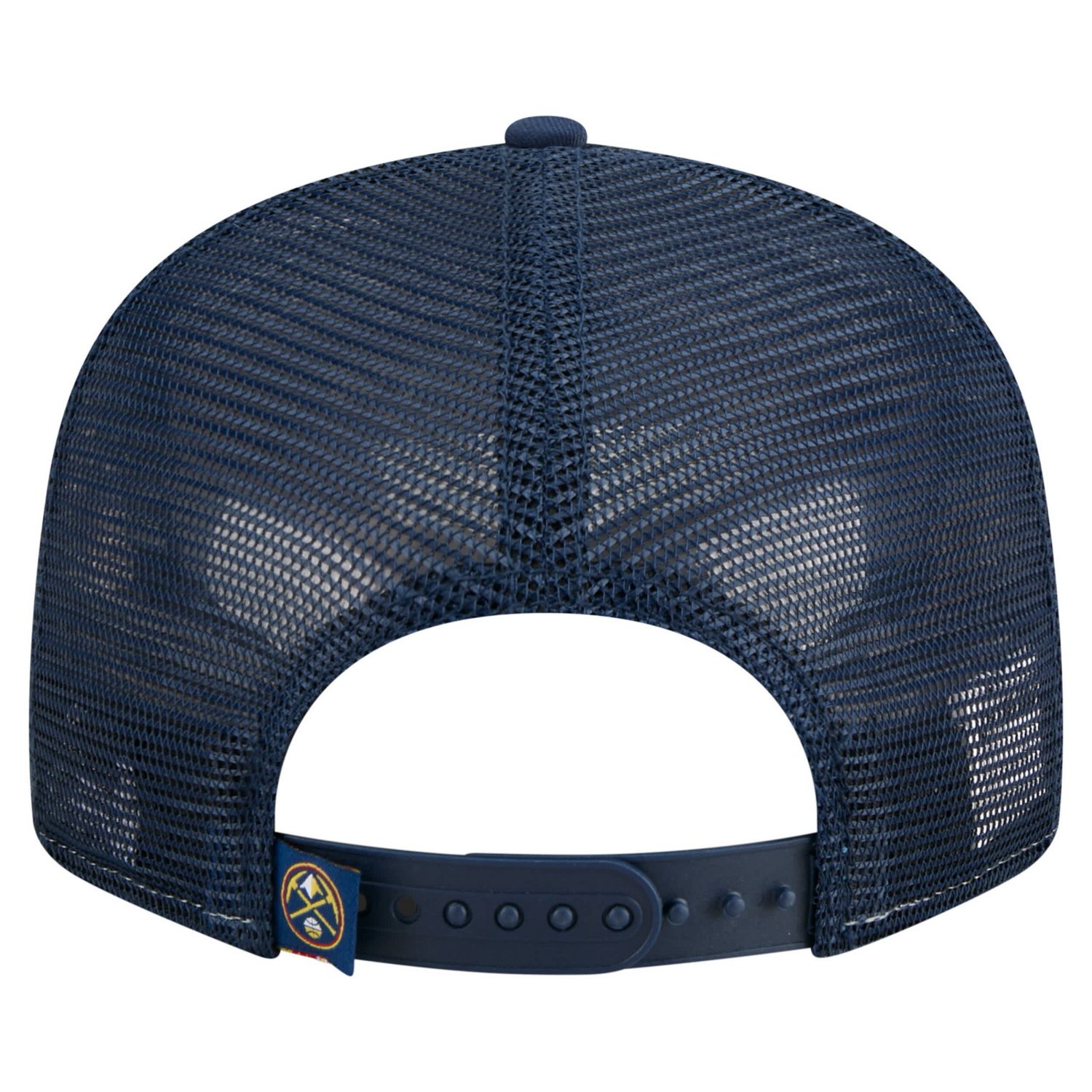 New Era Navy Denver Nuggets Outdoor Split Panel 9FIFTY Snapback Hat - view number 4