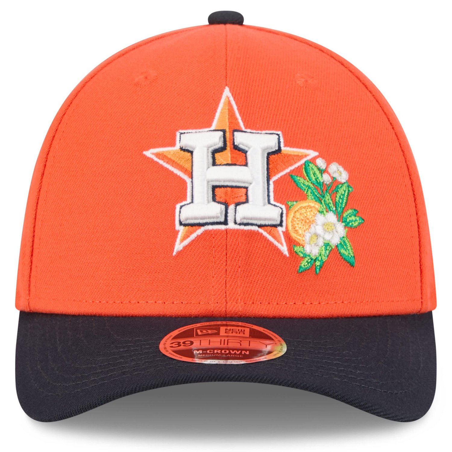 New Era Navy Houston Astros 2026 Spring Training M-Crown 39THIRTY Flex Hat - view number 2