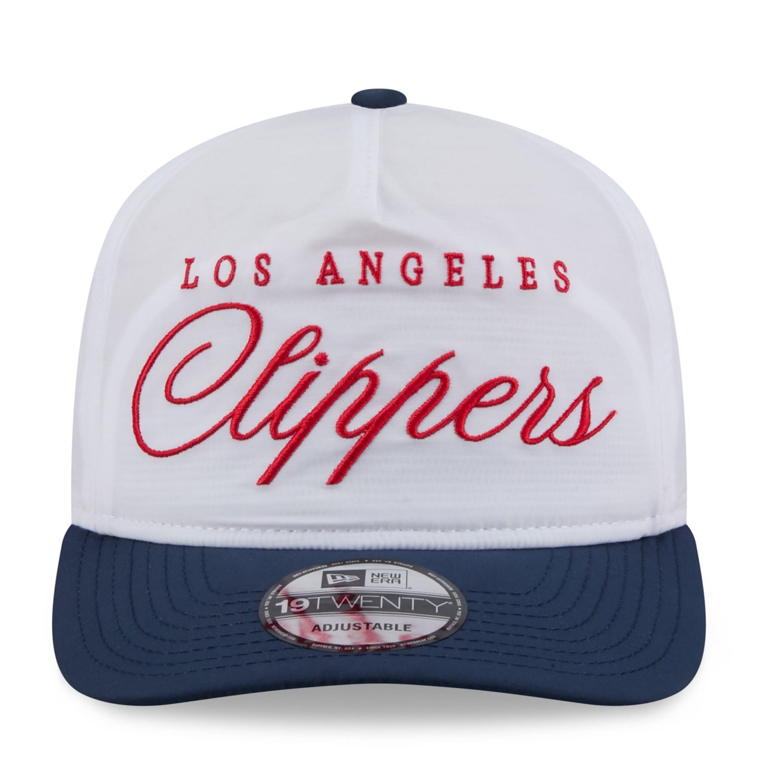 New Era Navy LA Clippers 2025 NBA Draft On-Stage Nylon 19TWENTY Adjustable Hat - view number 2