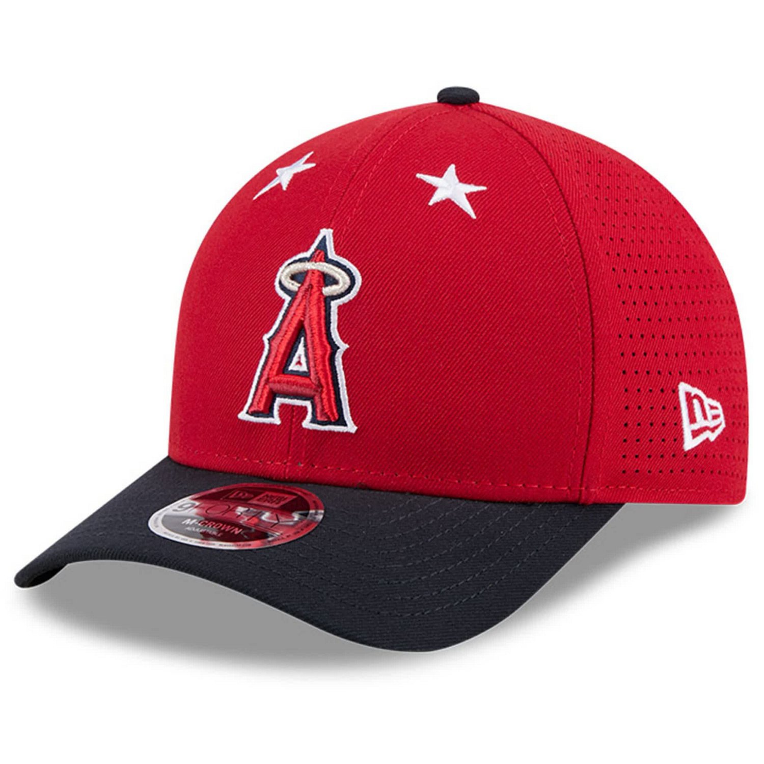 New Era Navy Los Angeles Angels 2025 MLB All-Star Game 9FORTY M-Crown Adjustable Hat - view number 3