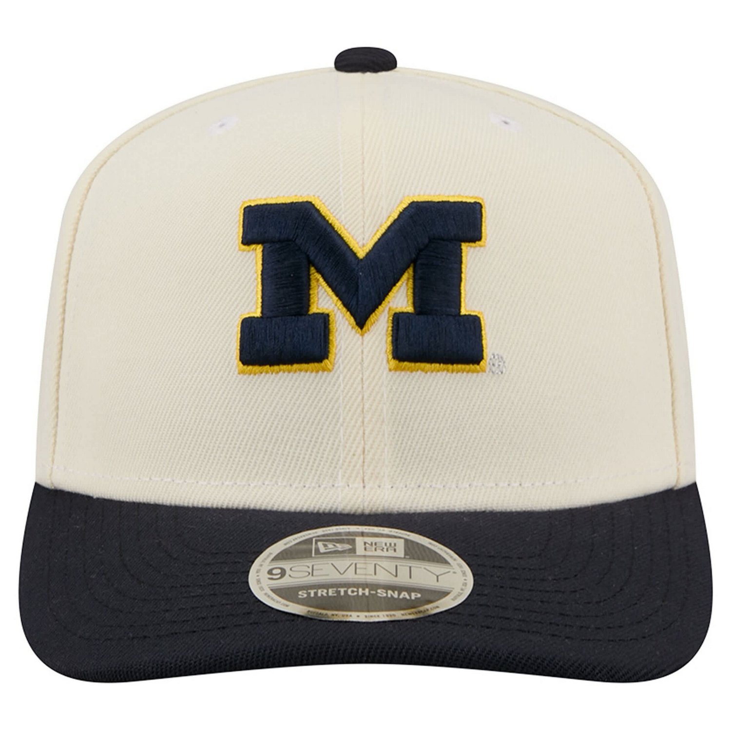 New Era Navy Michigan Wolverines America's 250th 9SEVENTY Adjustable Hat
