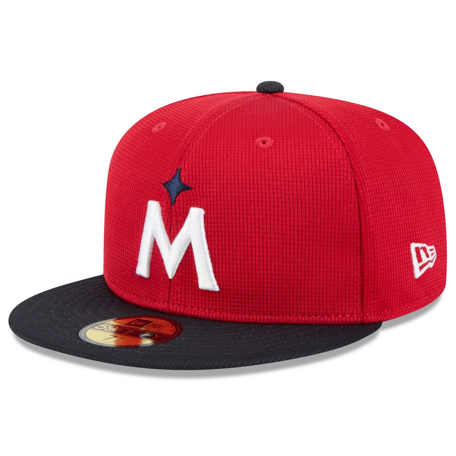 New Era Navy Minnesota Twins 2025 Spring Training 59FIFTY Fitted Hat - view number 3
