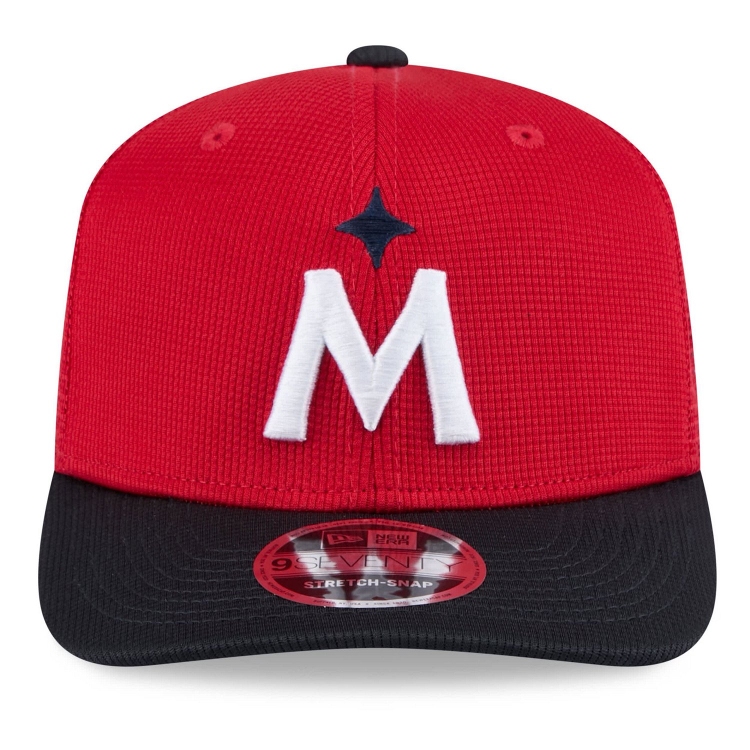 New Era Navy Minnesota Twins 2025 Spring Training 9SEVENTY Stretch-Snap Trucker Hat                                              - view number 2
