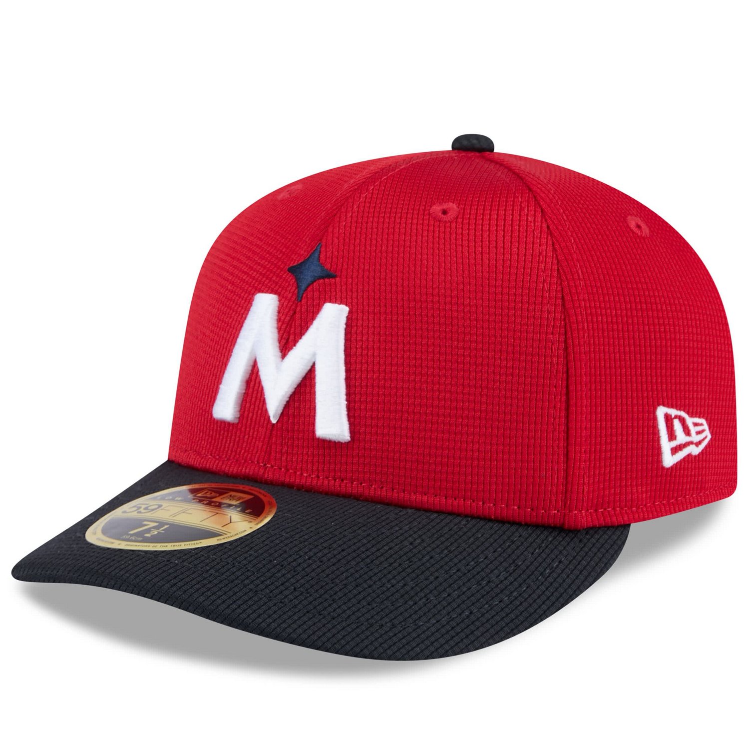 New Era Navy Minnesota Twins 2025 Spring Training Low Profile 59FIFTY Fitted Hat                                                 - view number 3