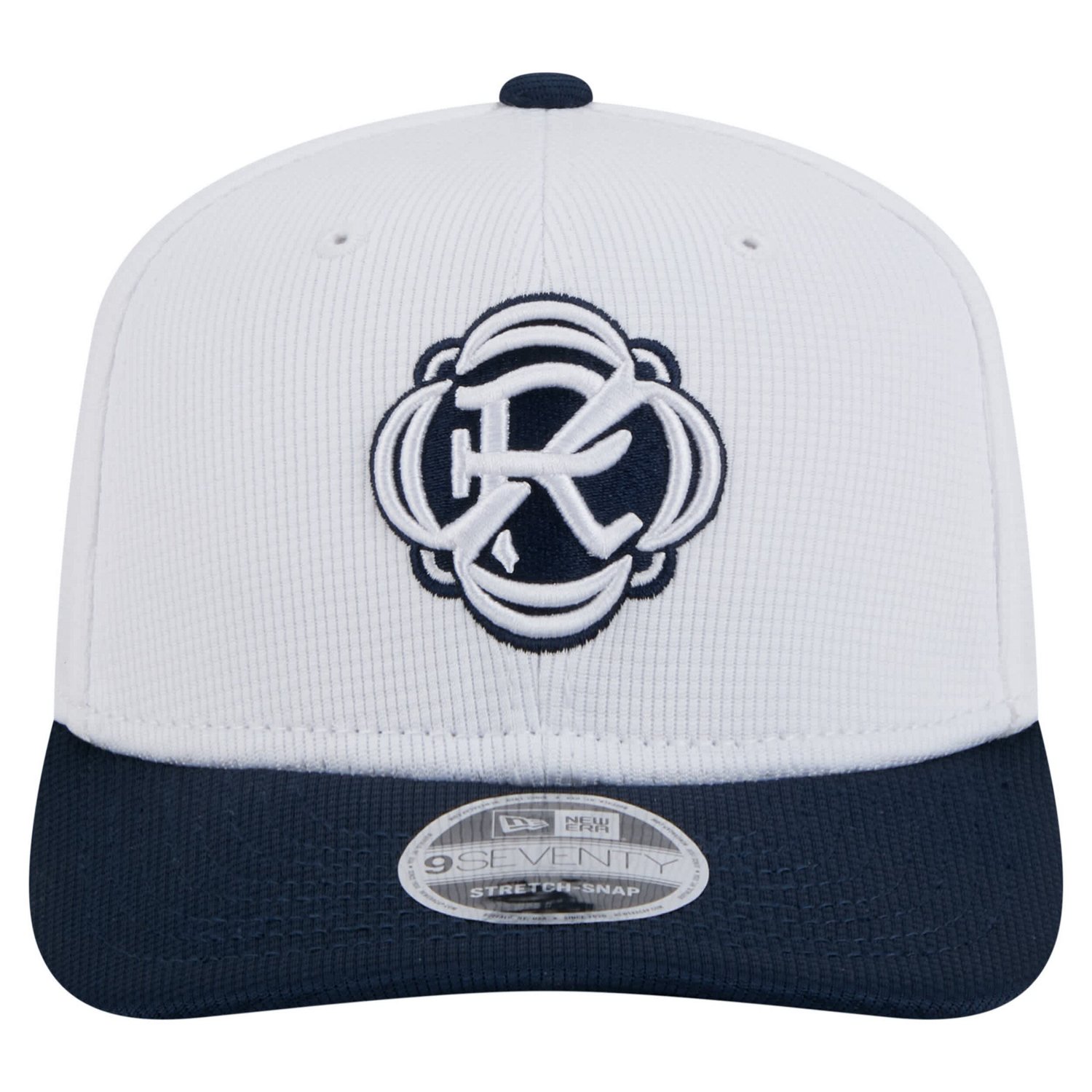 New Era Navy New England Revolution 2025 Jersey Hook 9SEVENTY Stretch-Snap Hat - view number 2