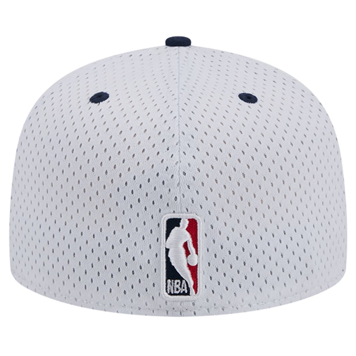 New Era /Navy New Orleans Pelicans Throwback 2Tone 59FIFTY Fitted Hat                                                            - view number 4