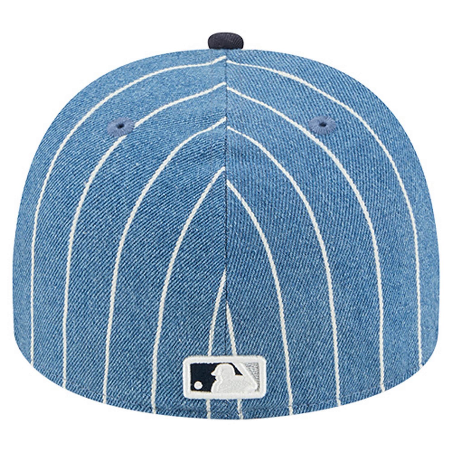 New Era Navy New York Yankees Parallel A-Frame 59FIFTY Fitted Hat - view number 4