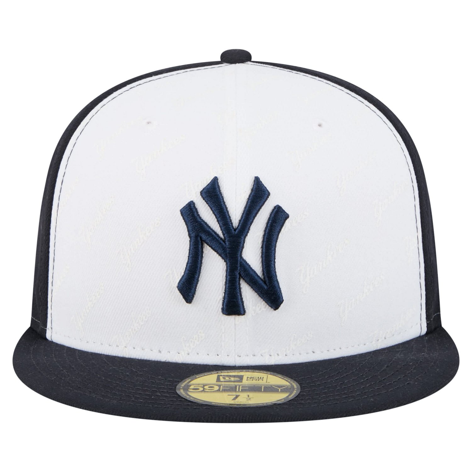 New Era Navy New York Yankees Repeat 59FIFTY Fitted Hat - view number 2