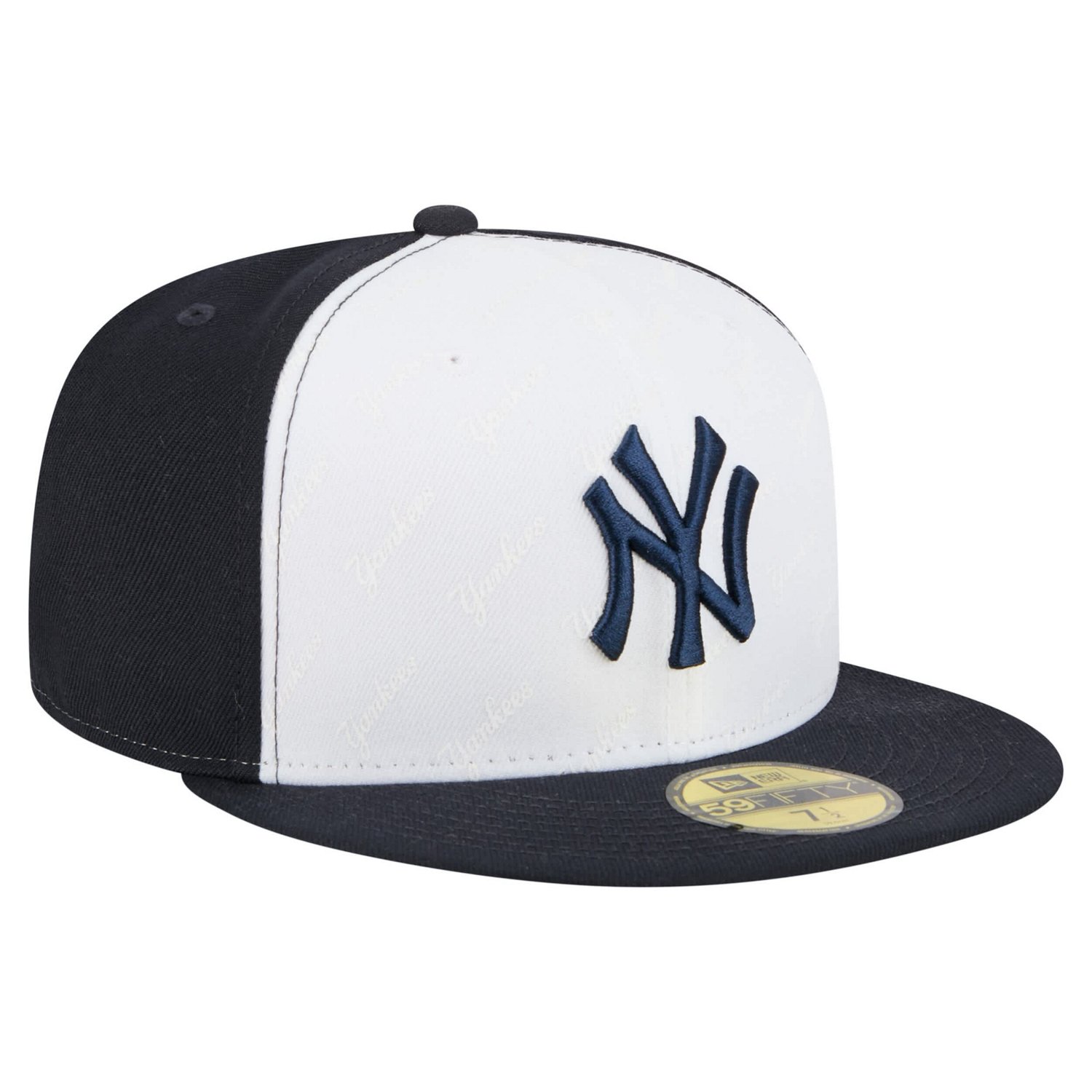 New Era Navy New York Yankees Repeat 59FIFTY Fitted Hat - view number 3