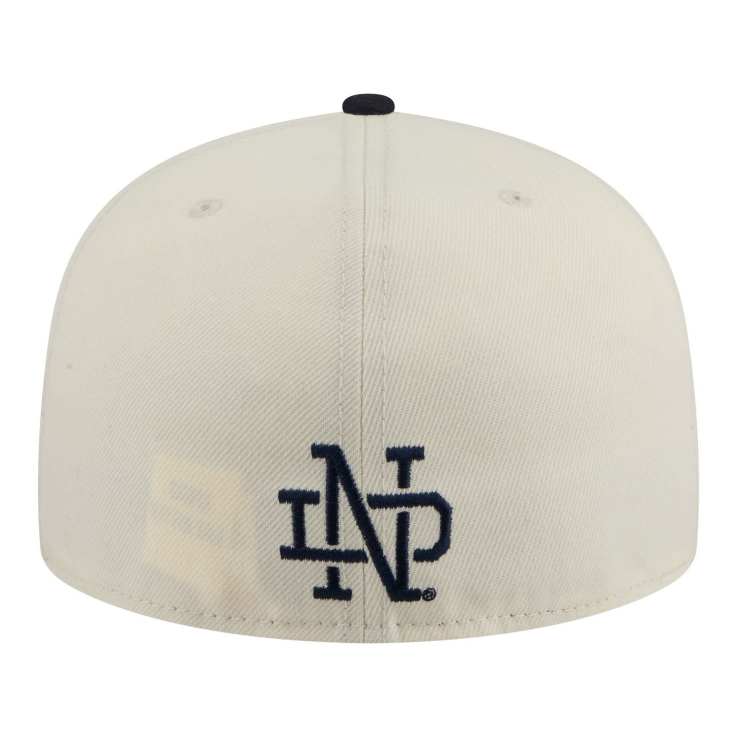 New Era Navy Notre Dame Fighting Irish Two-Tone Script 59FIFTY Fitted Hat - view number 4