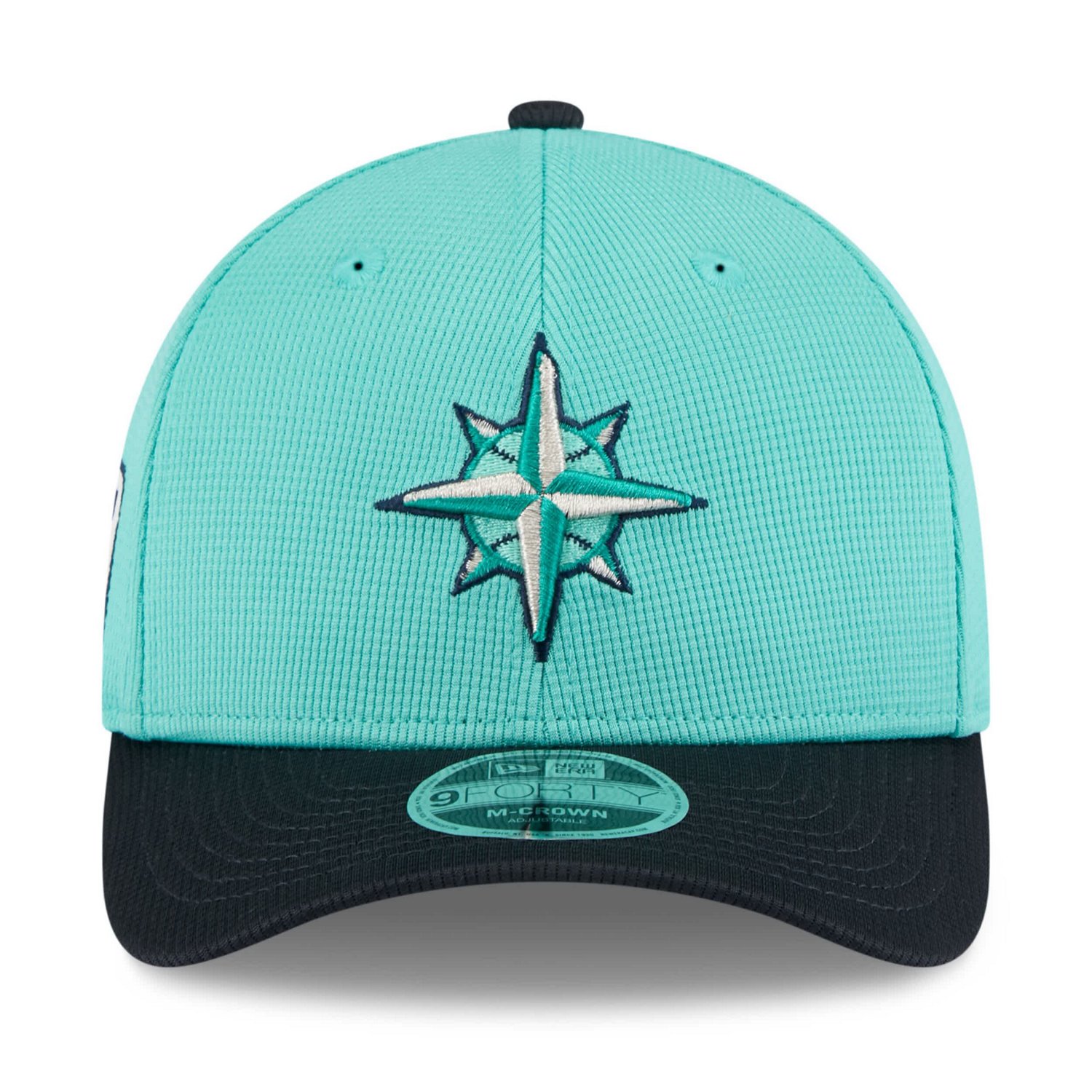 New Era Navy Seattle Mariners 2025 Spring Training 9FORTY Adjustable Hat                                                         - view number 2