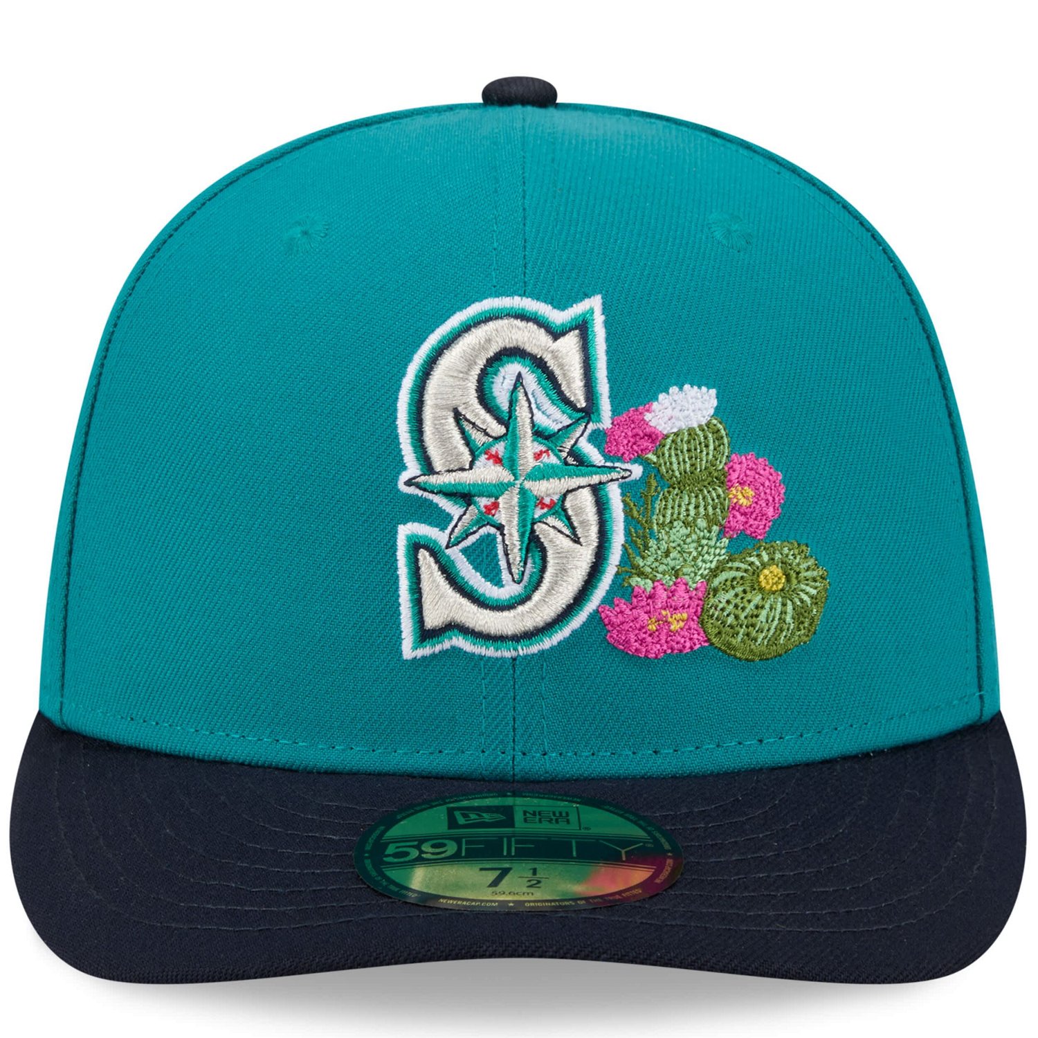 New Era Navy Seattle Mariners 2026 Spring Training 59FIFTY Fitted Hat - view number 2