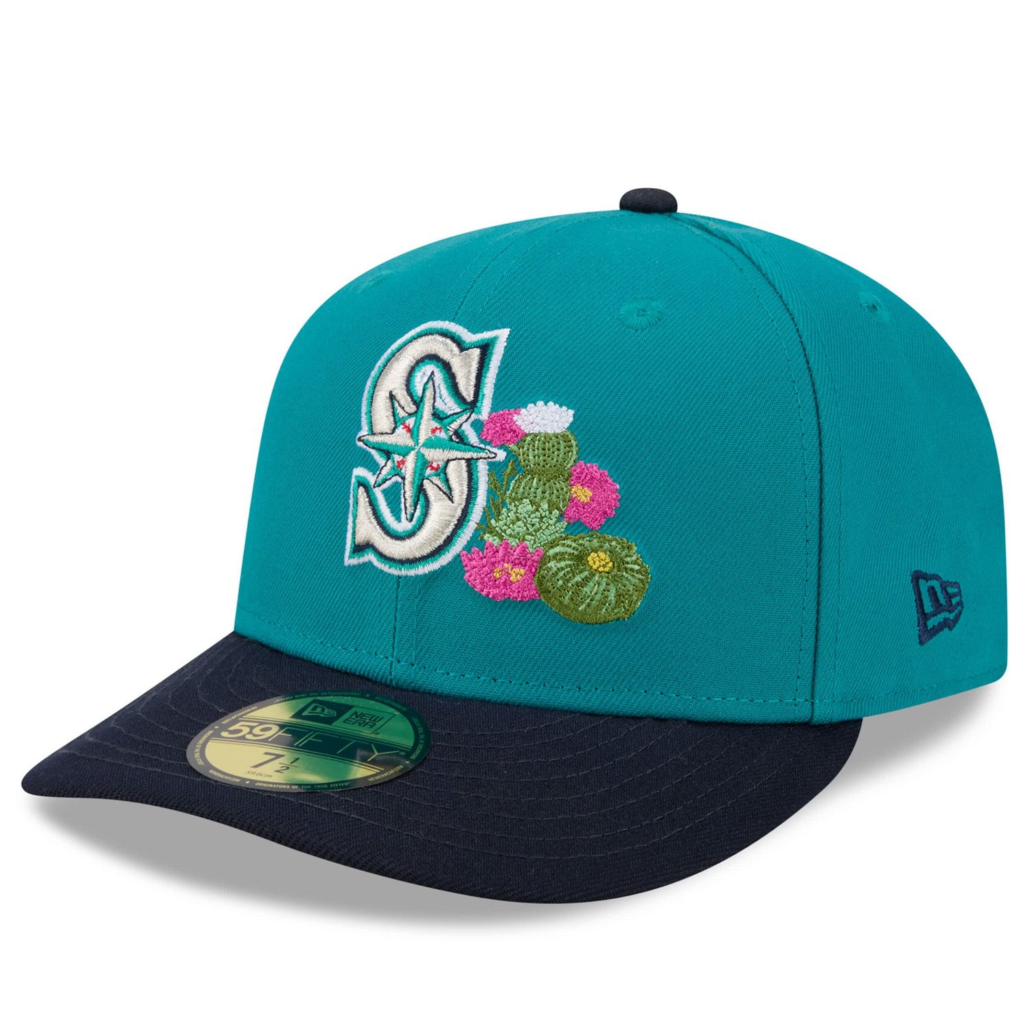 New Era Navy Seattle Mariners 2026 Spring Training 59FIFTY Fitted Hat - view number 3