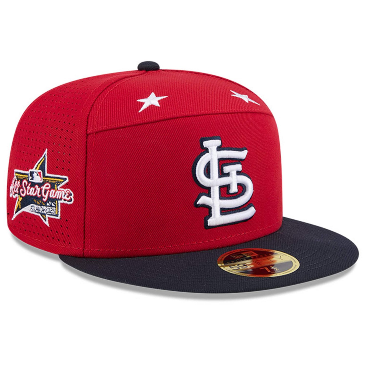 New Era Navy St Louis Cardinals 2025 MLB All-Star Game Side Patch 59FIFTY Fitted Hat