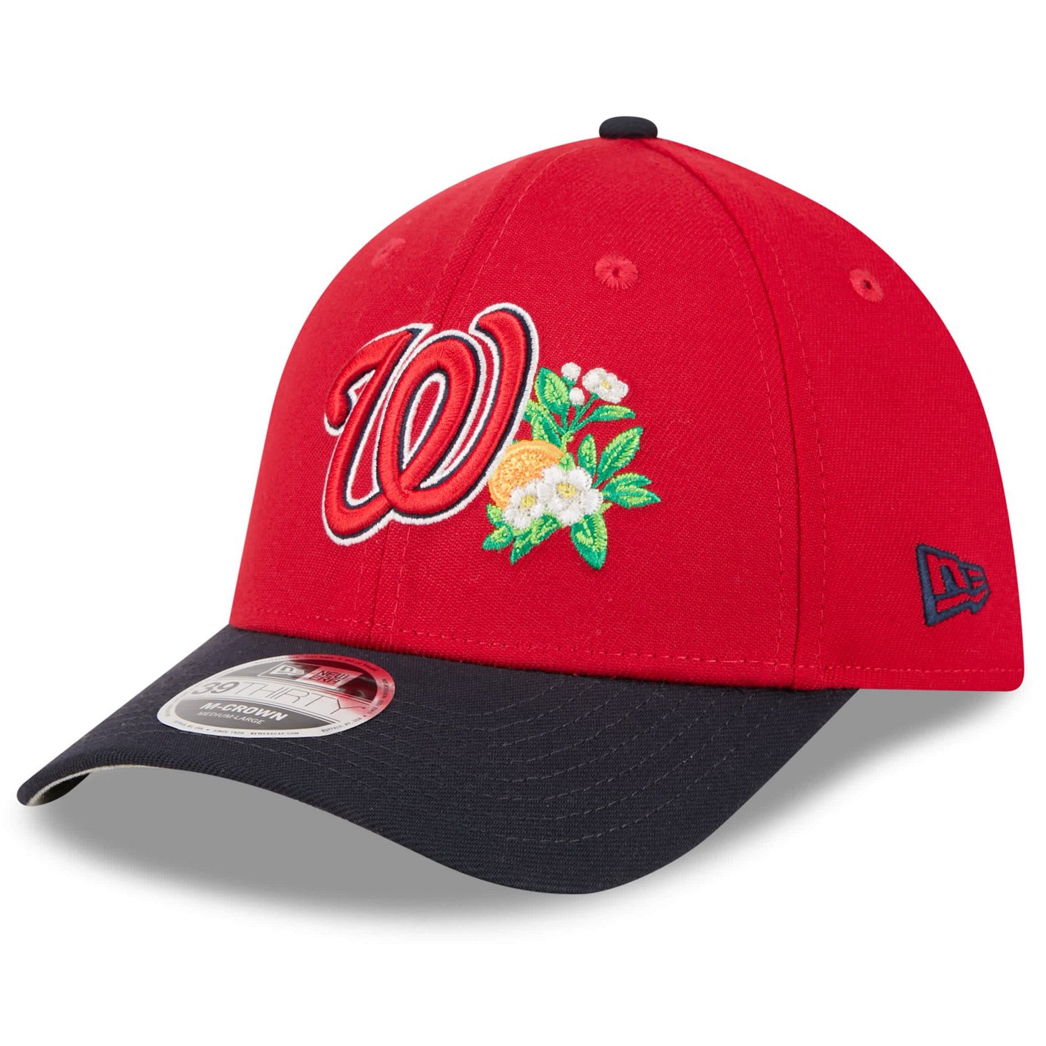 New Era Navy Washington Nationals 2026 Spring Training M-Crown 39THIRTY Flex Hat - view number 3