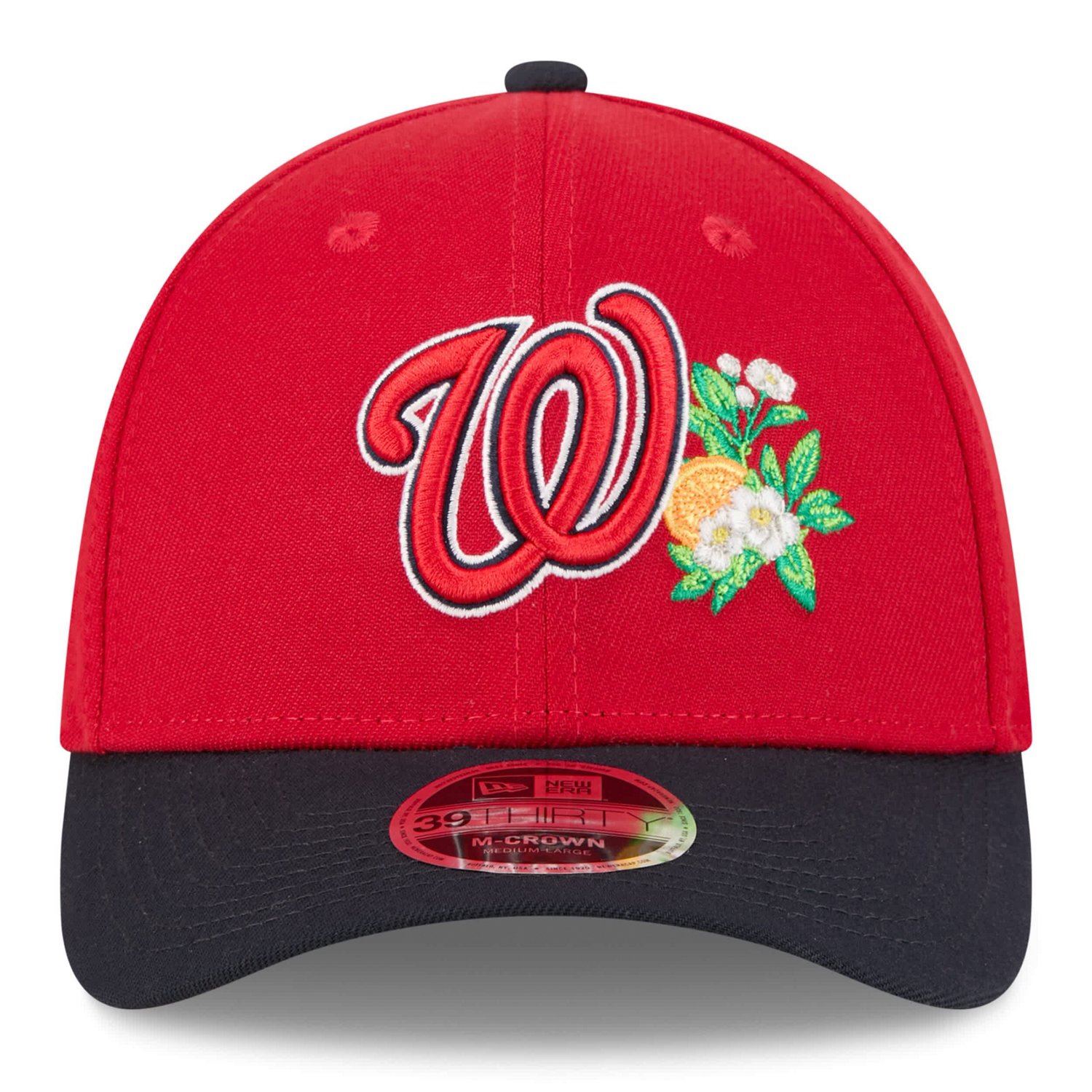 New Era Navy Washington Nationals 2026 Spring Training M-Crown 39THIRTY Flex Hat - view number 2