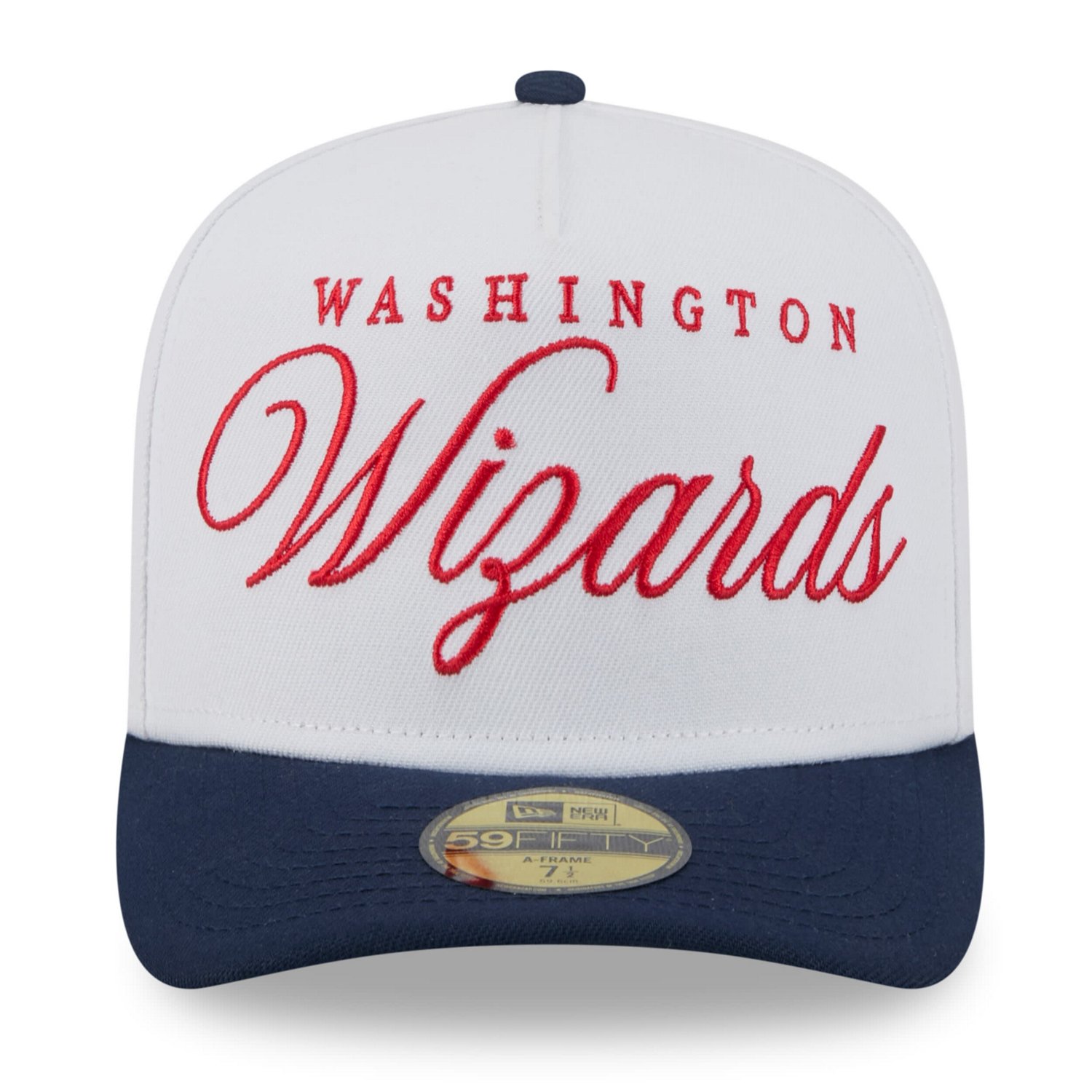 New Era Navy Washington Wizards 2025 NBA Draft A-Frame 59FIFTY Fitted Hat - view number 2