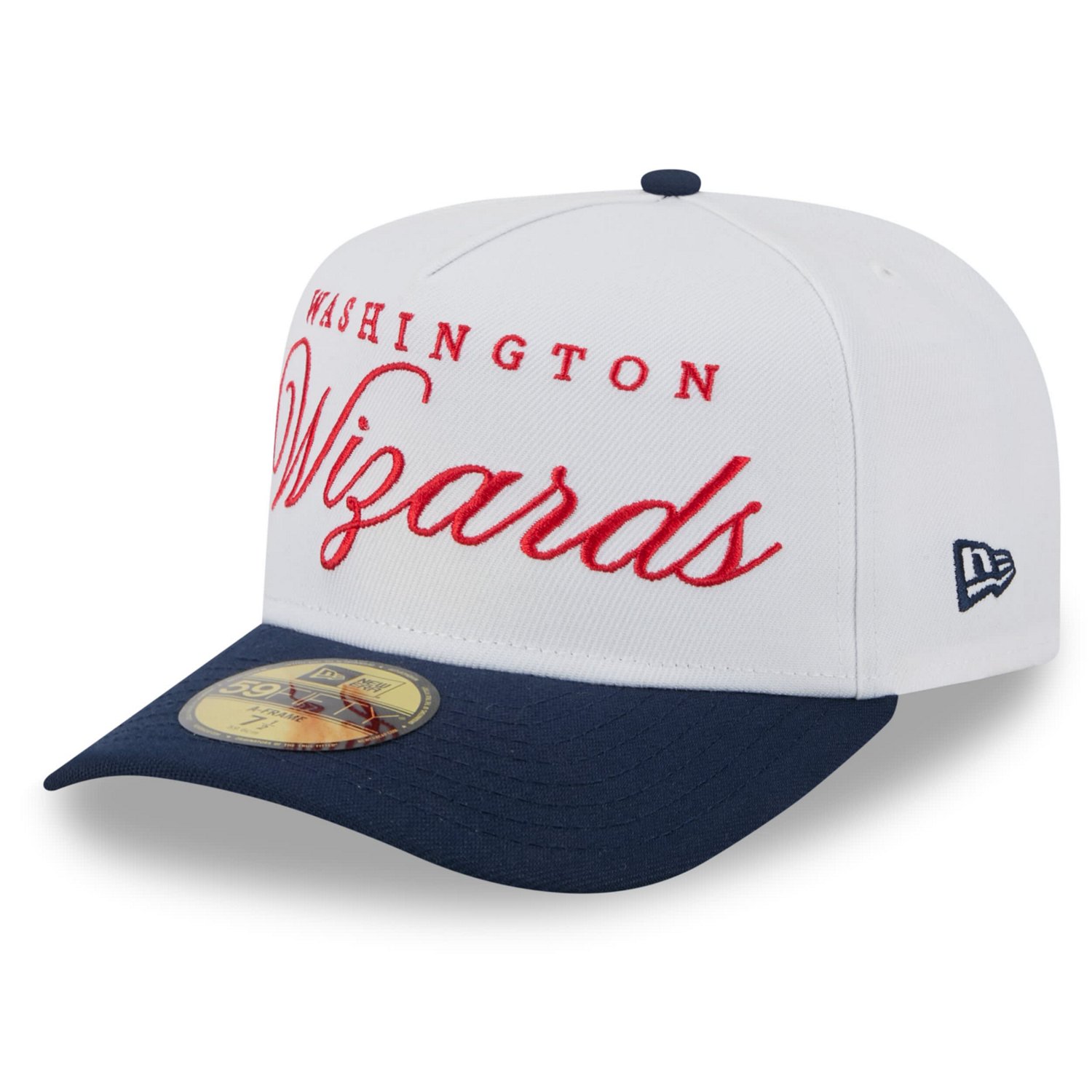 New Era Navy Washington Wizards 2025 NBA Draft A-Frame 59FIFTY Fitted Hat - view number 3