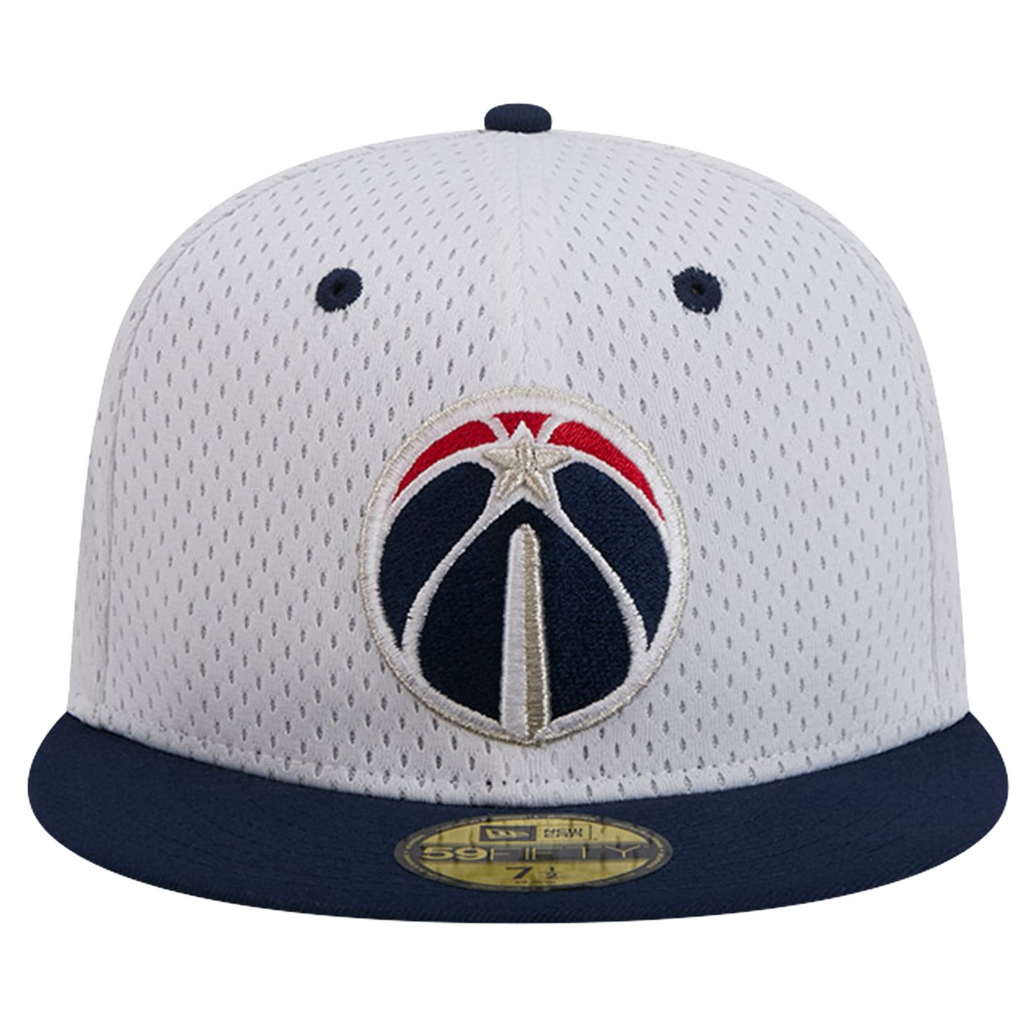 New Era Navy Washington Wizards Throwback 2Tone 59FIFTY Fitted Hat                                                               - view number 2