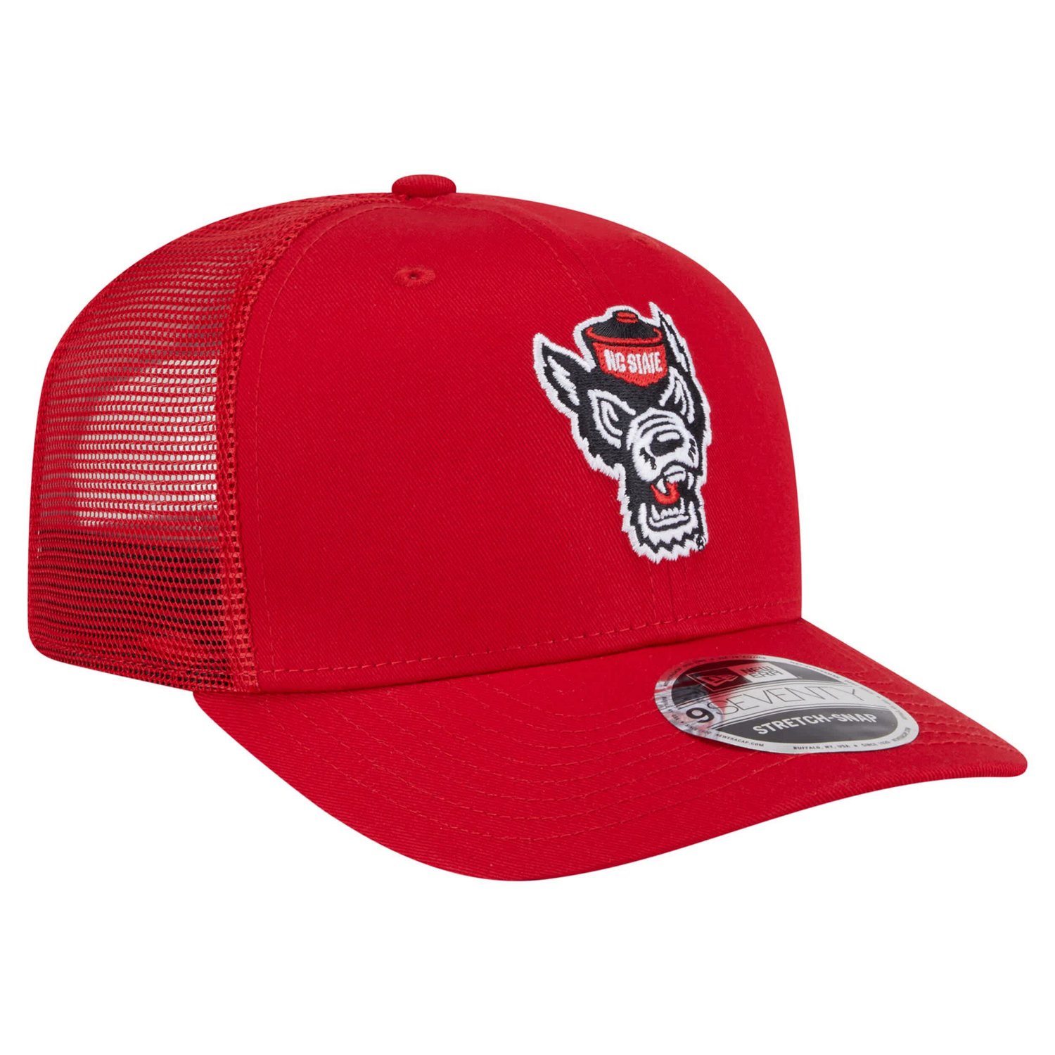 New Era NC State Wolfpack Primary 9SEVENTY Trucker Stretch-Snap Hat