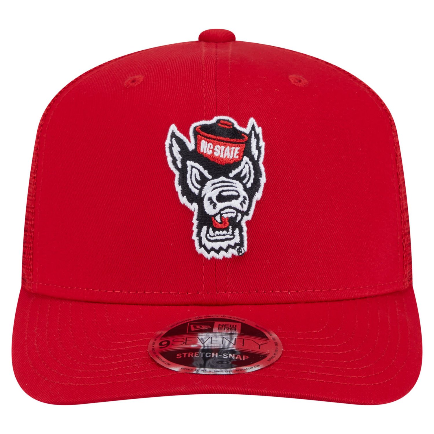 New Era NC State Wolfpack Primary 9SEVENTY Trucker Stretch-Snap Hat - view number 2