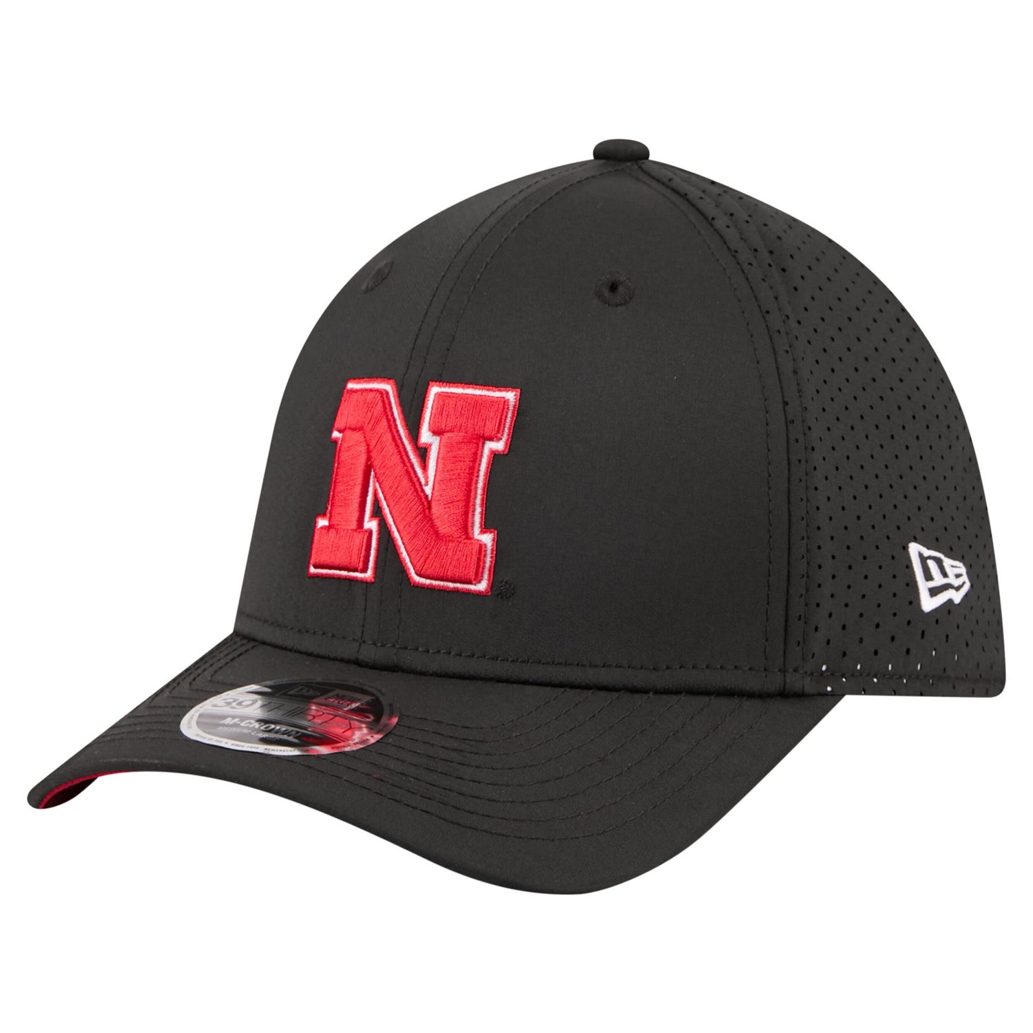 New Era Nebraska Huskers 39THIRTY M-Crown Stretch Hat - view number 3