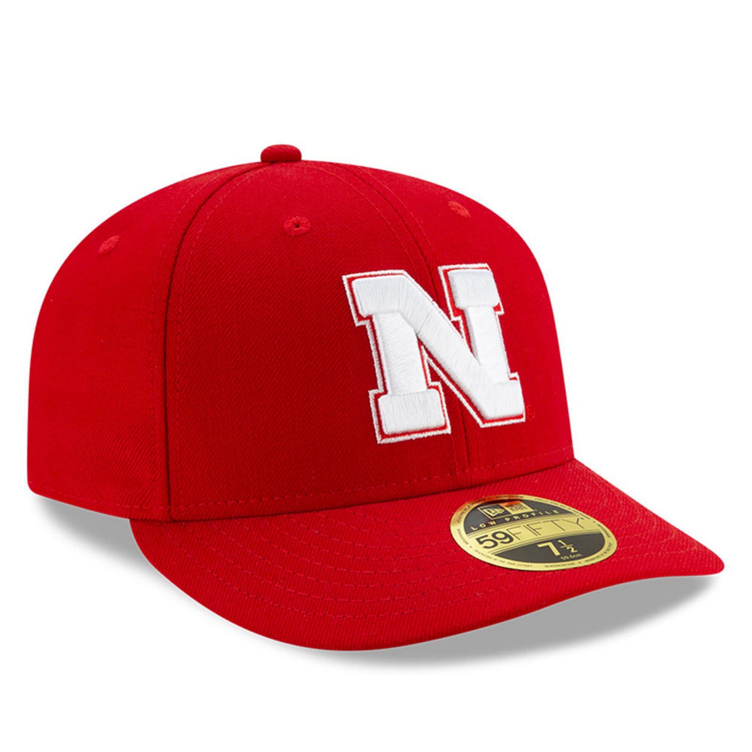 New Era Nebraska Huskers Basic Low Profile 59FIFTY Fitted Hat - view number 3