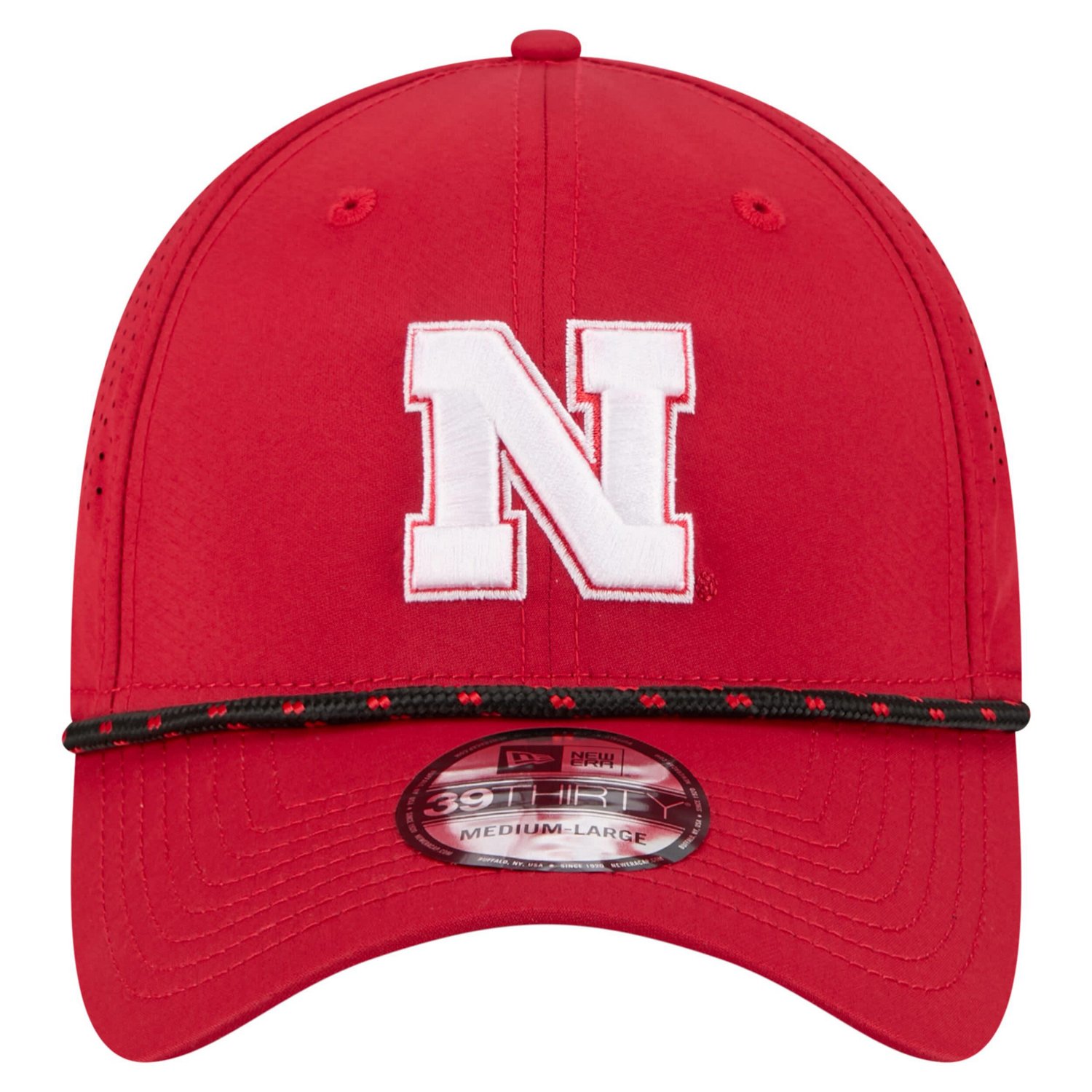 New Era Nebraska Huskers Rope 39THIRTY Flex Hat - view number 2