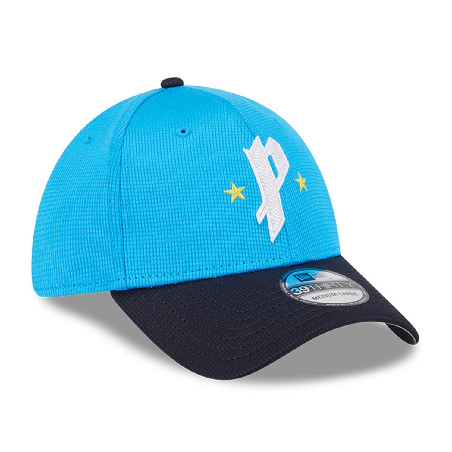 New Era Neptune Navy Philadelphia Phillies City Connect Batting Practice 39THIRTY Flex Hat - view number 3