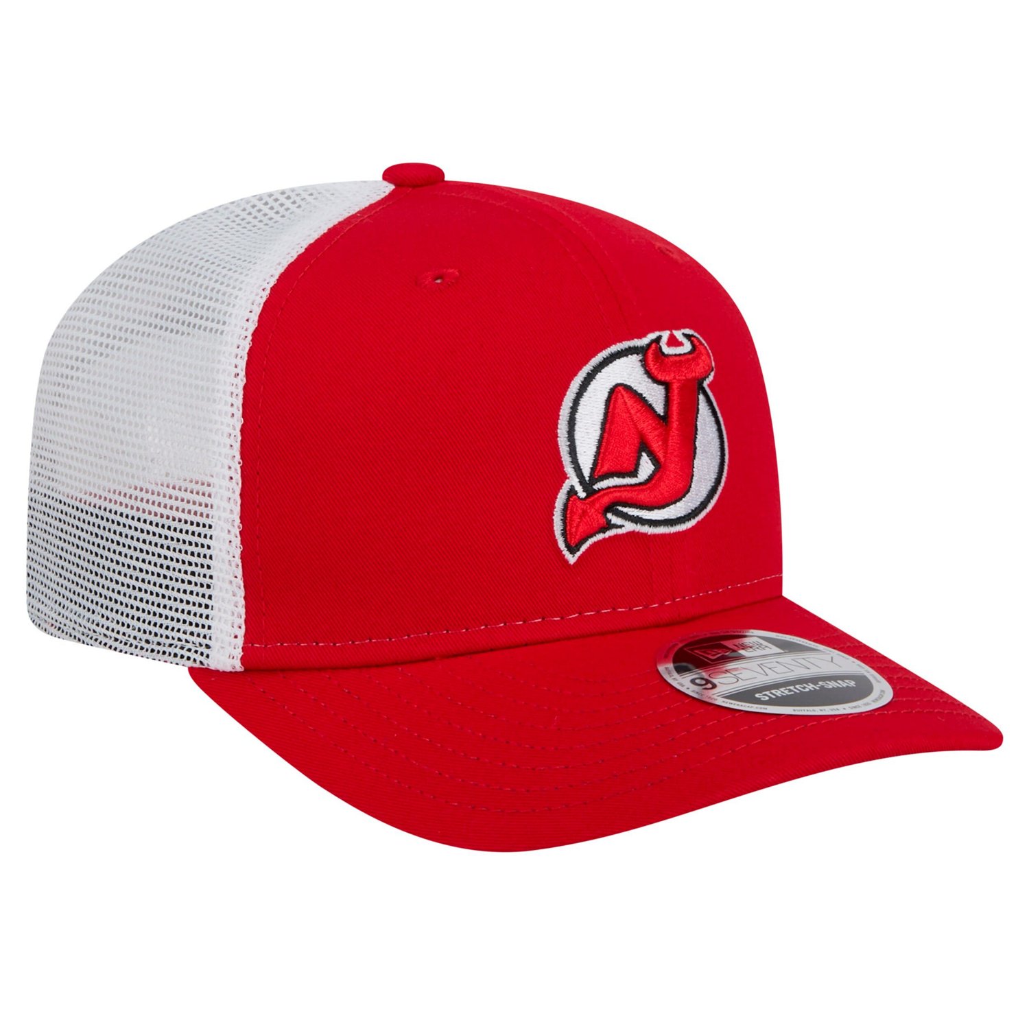 New Era New Jersey Devils Core Trucker 9SEVENTY Stretch-Snap Hat                                                                 - view number 3