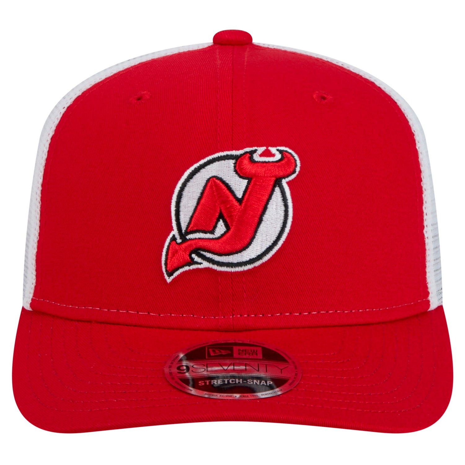 New Era New Jersey Devils Core Trucker 9SEVENTY Stretch-Snap Hat                                                                 - view number 2