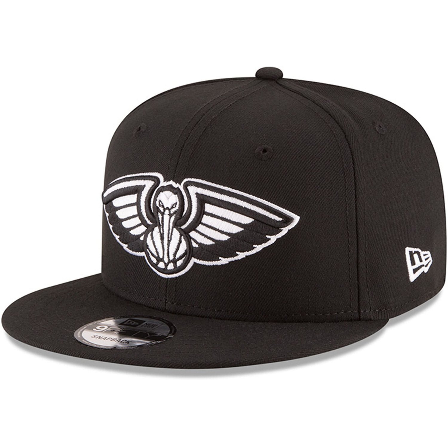 New Era New Orleans Pelicans  White Logo 9FIFTY Adjustable Snapback Hat