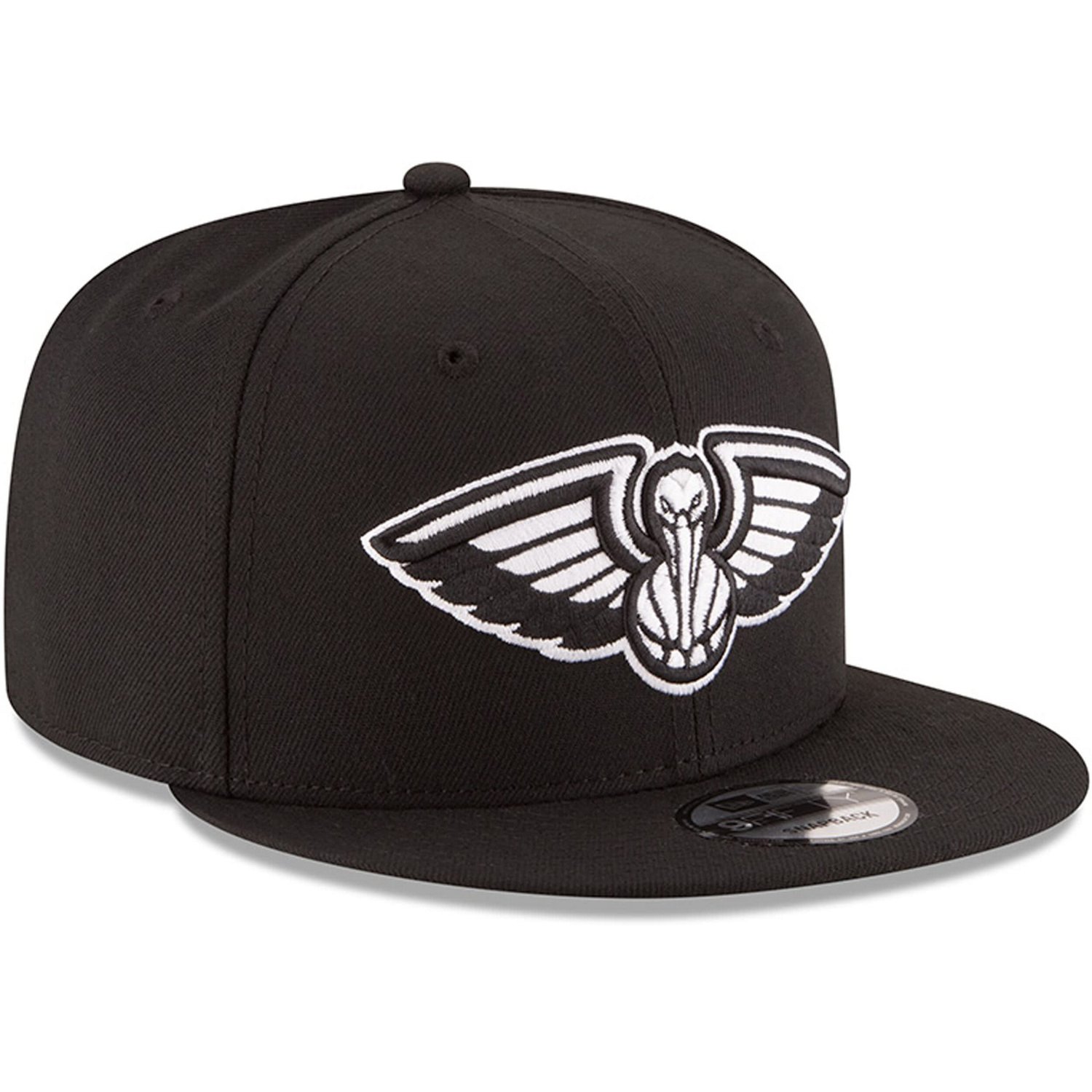 New Era New Orleans Pelicans  White Logo 9FIFTY Adjustable Snapback Hat - view number 3
