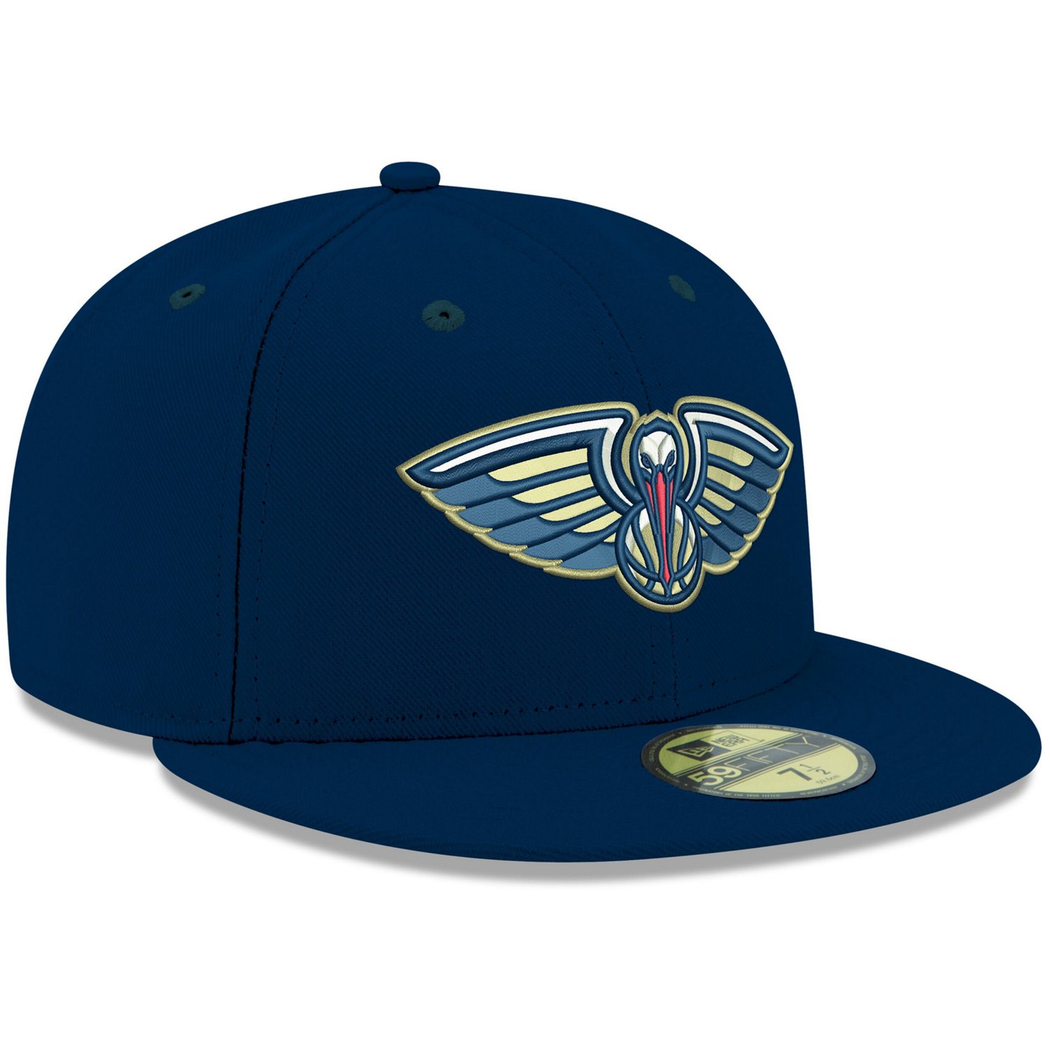 New Era New Orleans Pelicans Official Team Color 59FIFTY Fitted Hat                                                              - view number 3