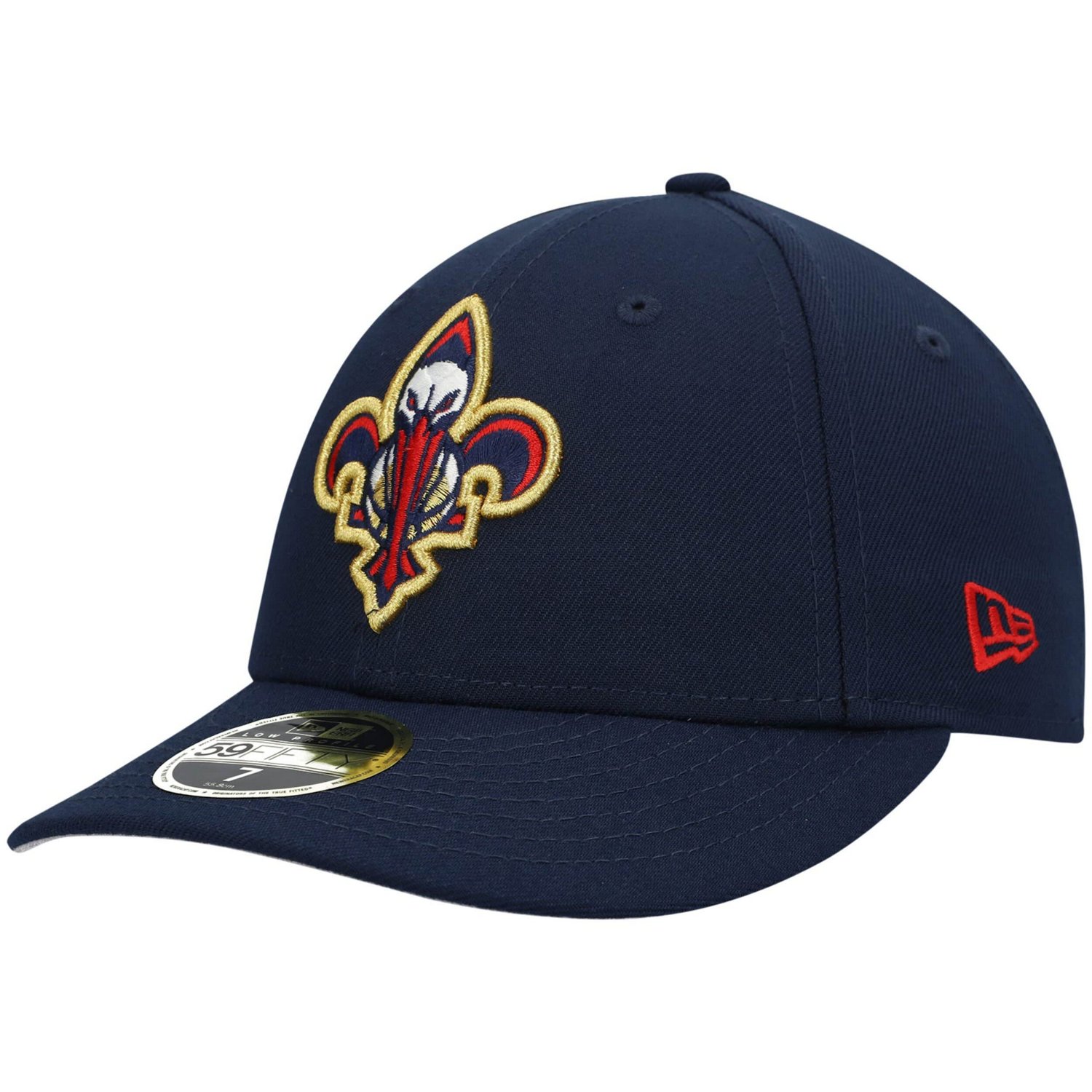 New Era New Orleans Pelicans Team Logo Low Profile 59FIFTY Fitted Hat