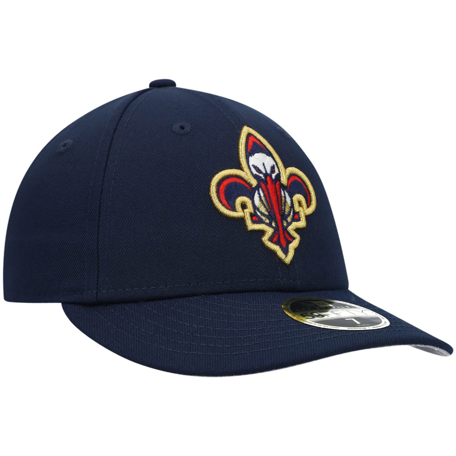 New Era New Orleans Pelicans Team Logo Low Profile 59FIFTY Fitted Hat