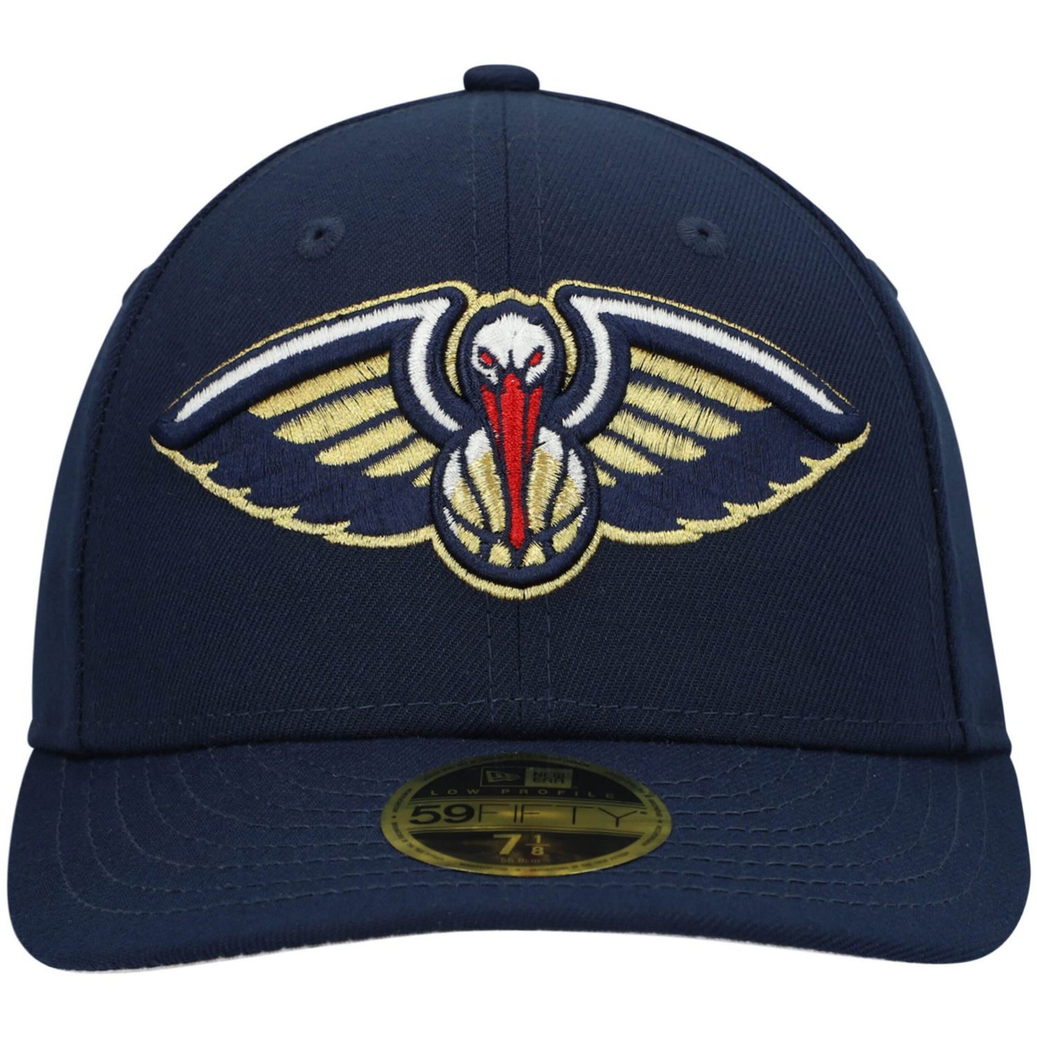 New Era New Orleans Pelicans Team Low Profile 59FIFTY Fitted Hat - view number 2