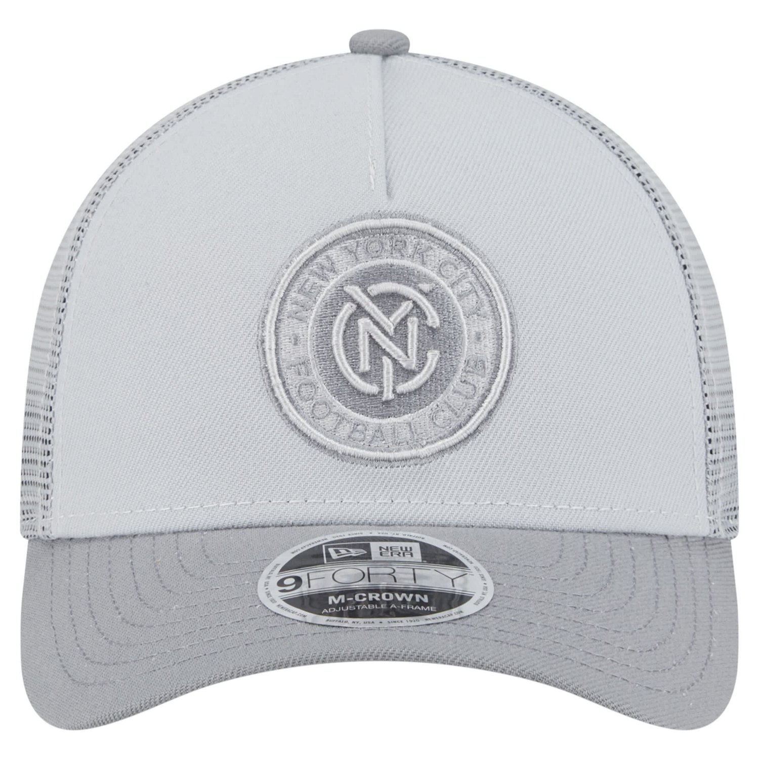 New Era New York City FC Color Pack 9FORTY A-Frame Adjustable Trucker Hat - view number 2