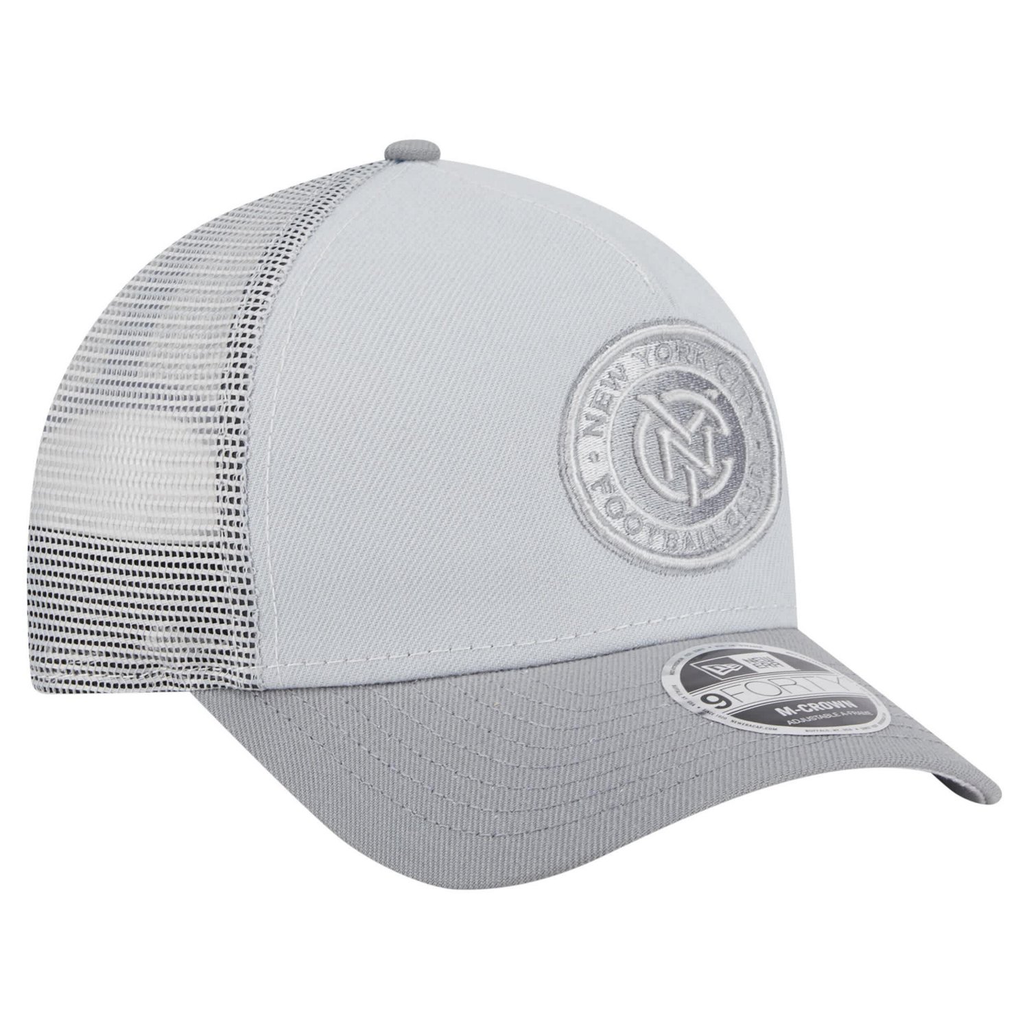 New Era New York City FC Color Pack 9FORTY A-Frame Adjustable Trucker Hat - view number 3