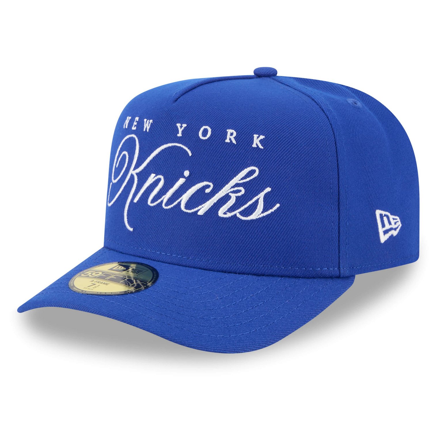 New Era New York Knicks 2025 NBA Draft A-Frame 59FIFTY Fitted Hat - view number 3