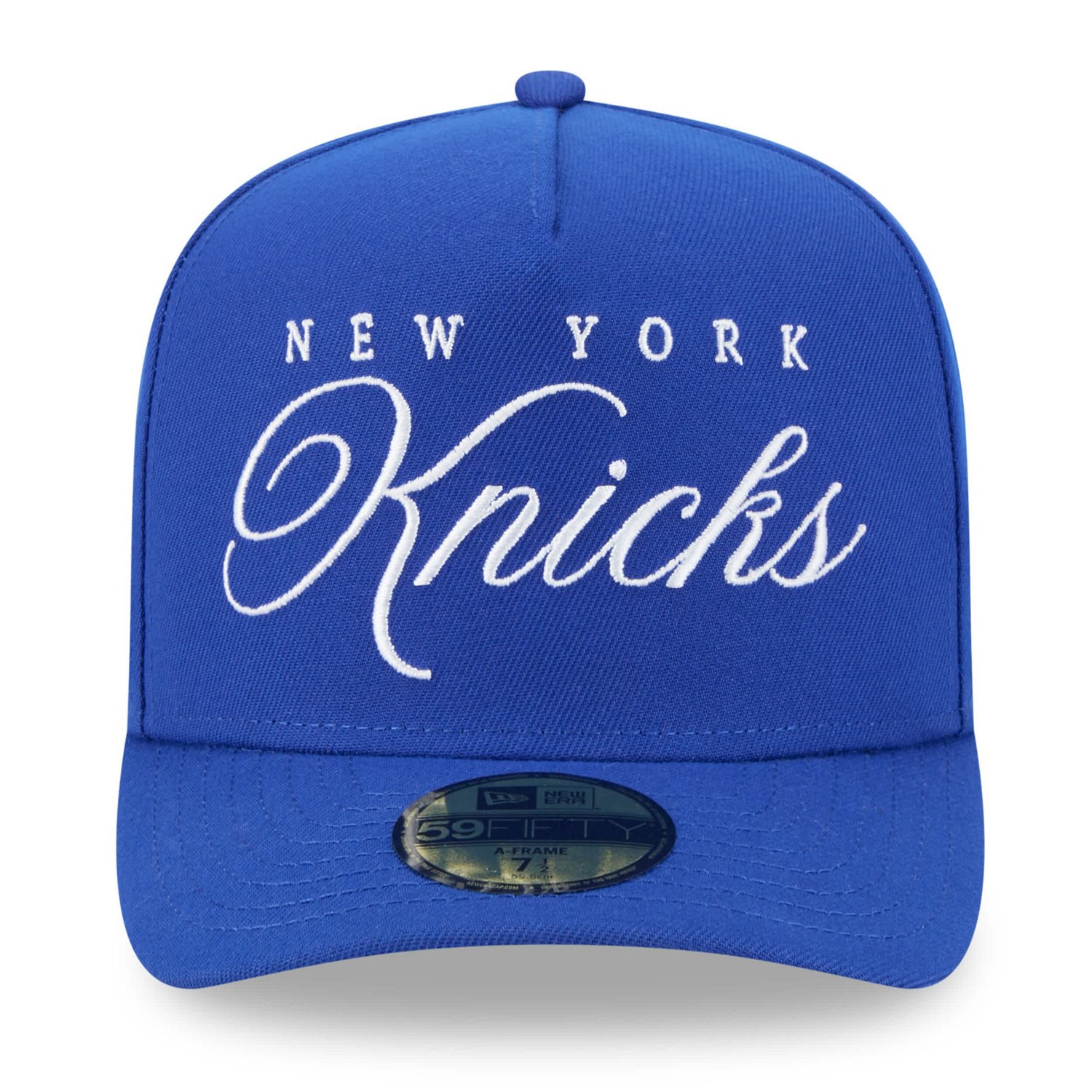 New Era New York Knicks 2025 NBA Draft A-Frame 59FIFTY Fitted Hat - view number 2