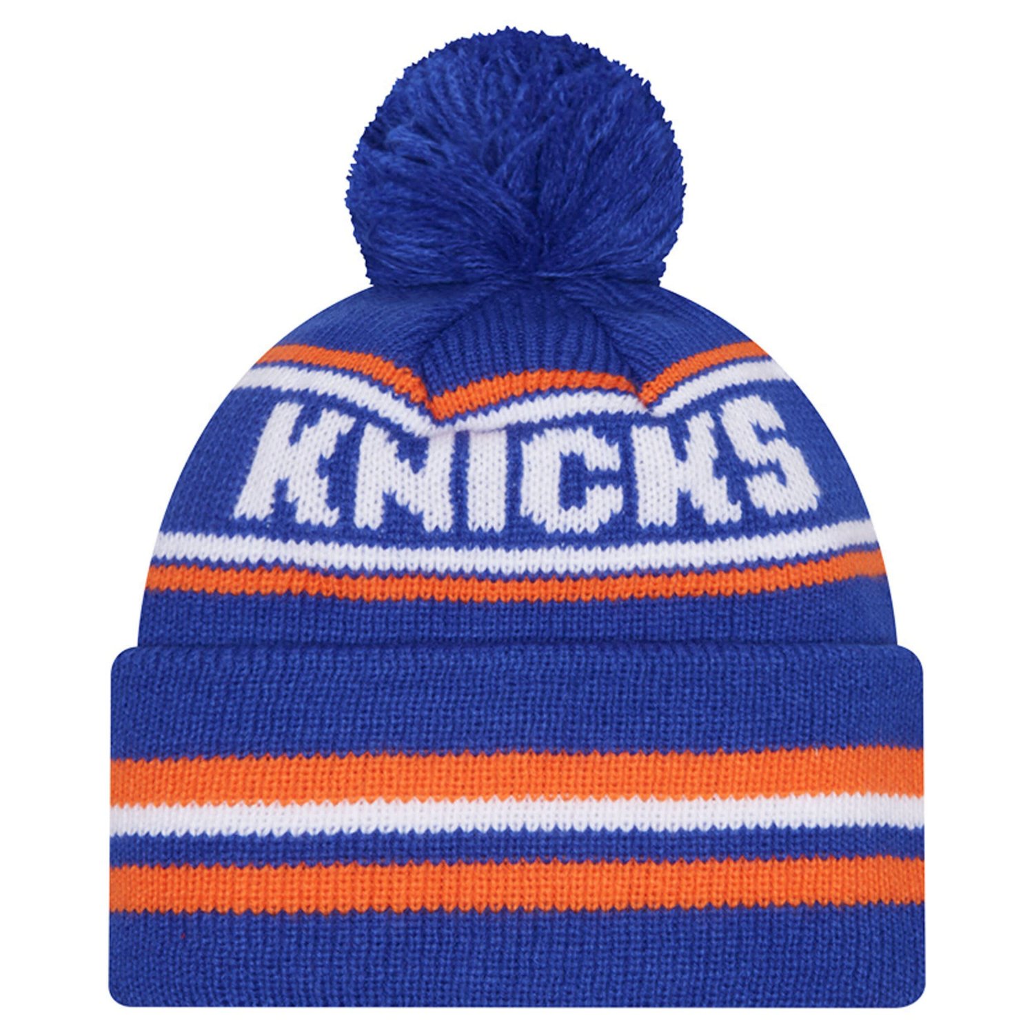 New Era New York Knicks Classic Cuffed Knit Hat with Pom - view number 2
