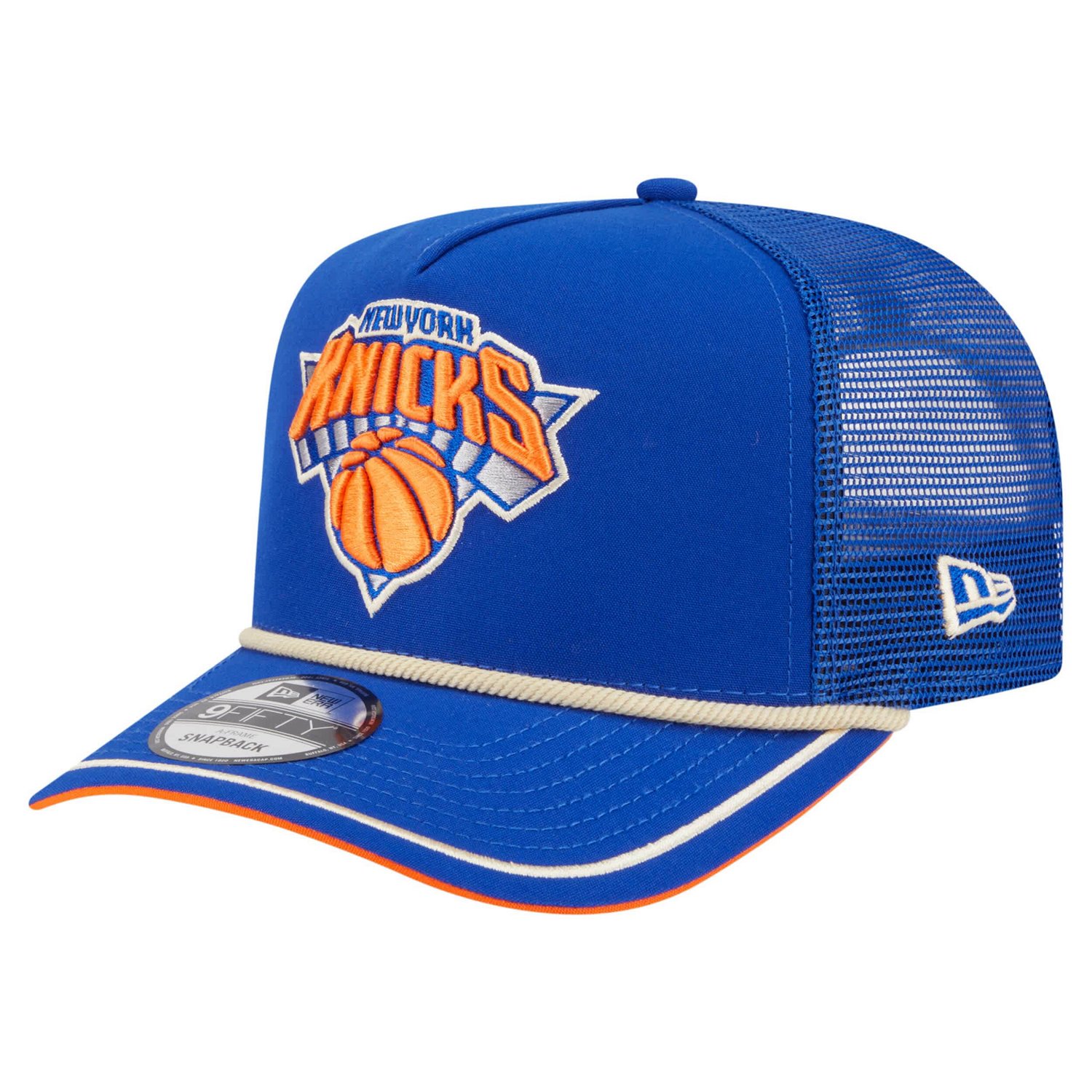 New Era New York Knicks Vintage Team Rope A-Frame 9FIFTY Snapback Hat