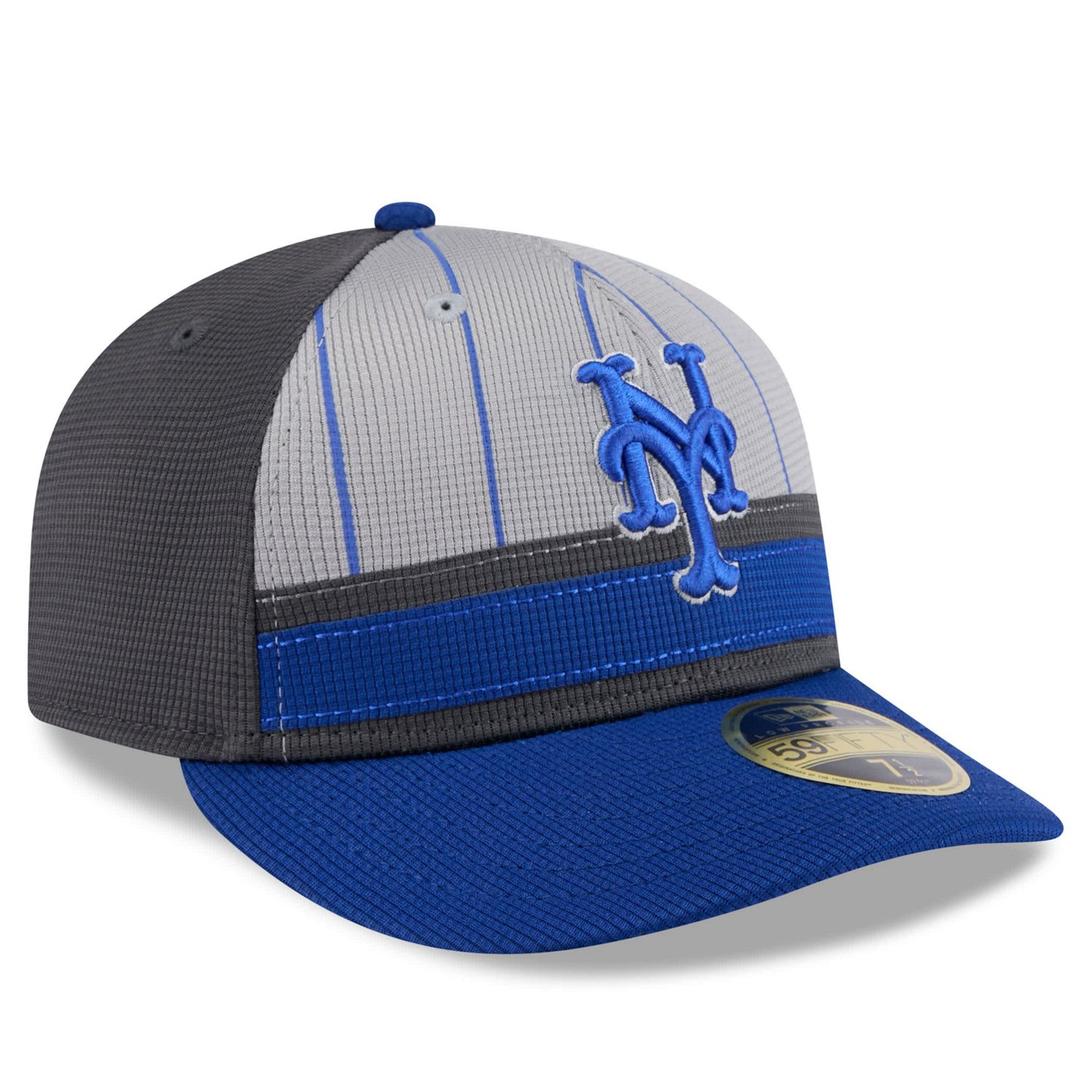 New Era New York Mets 2025 Batting Practice Low Profile 59FIFTY Fitted Hat - view number 3