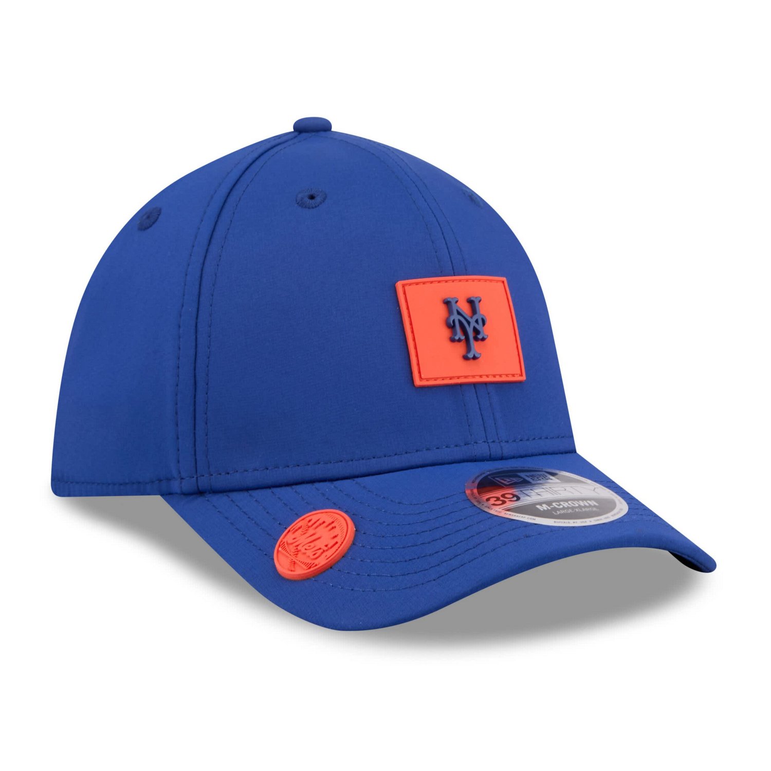 New Era New York Mets 2026 Clubhouse M-Crown 39THIRTY Flex Hat - view number 3