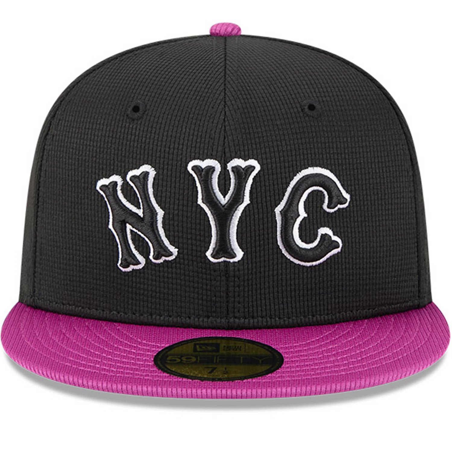 New Era New York Mets City Connect Batting Practice 59FIFTY Fitted Hat - view number 2