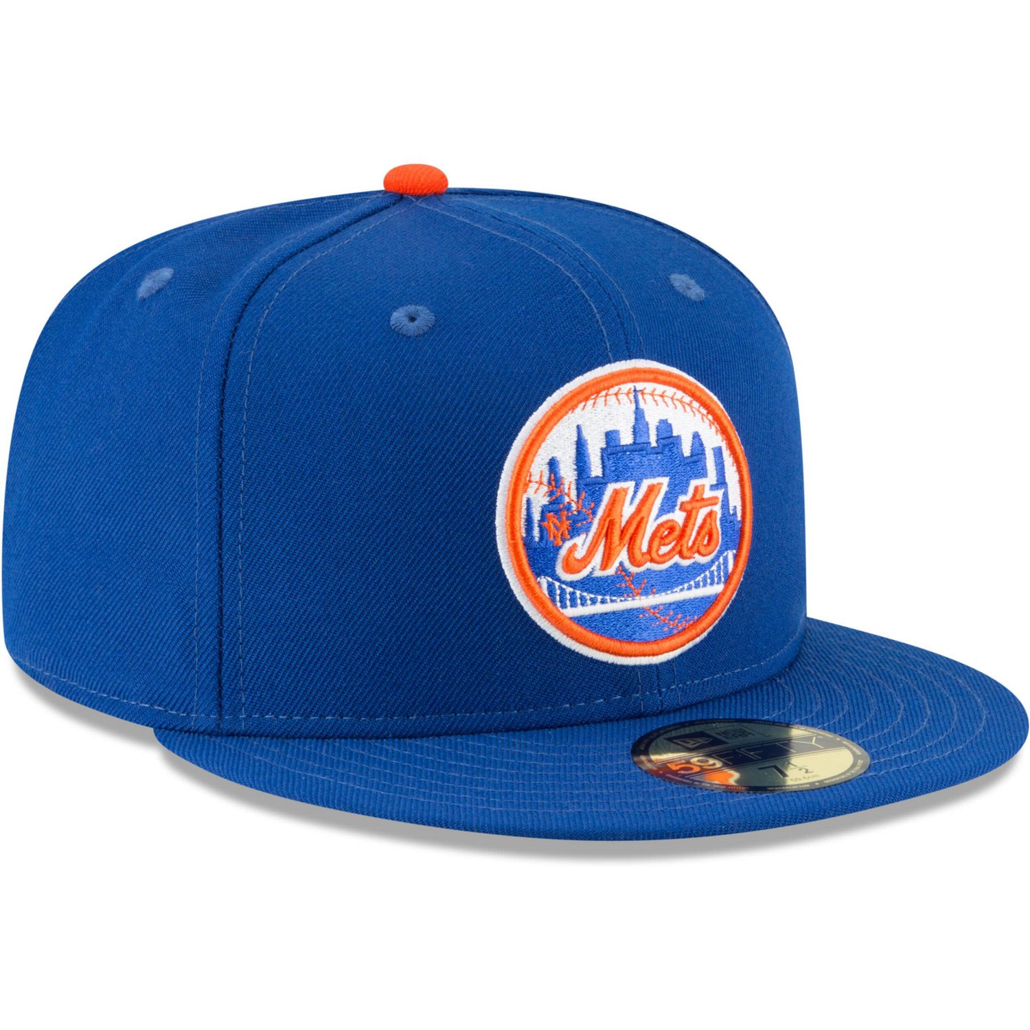 New Era New York Mets Cooperstown Collection Wool 59FIFTY Fitted Hat