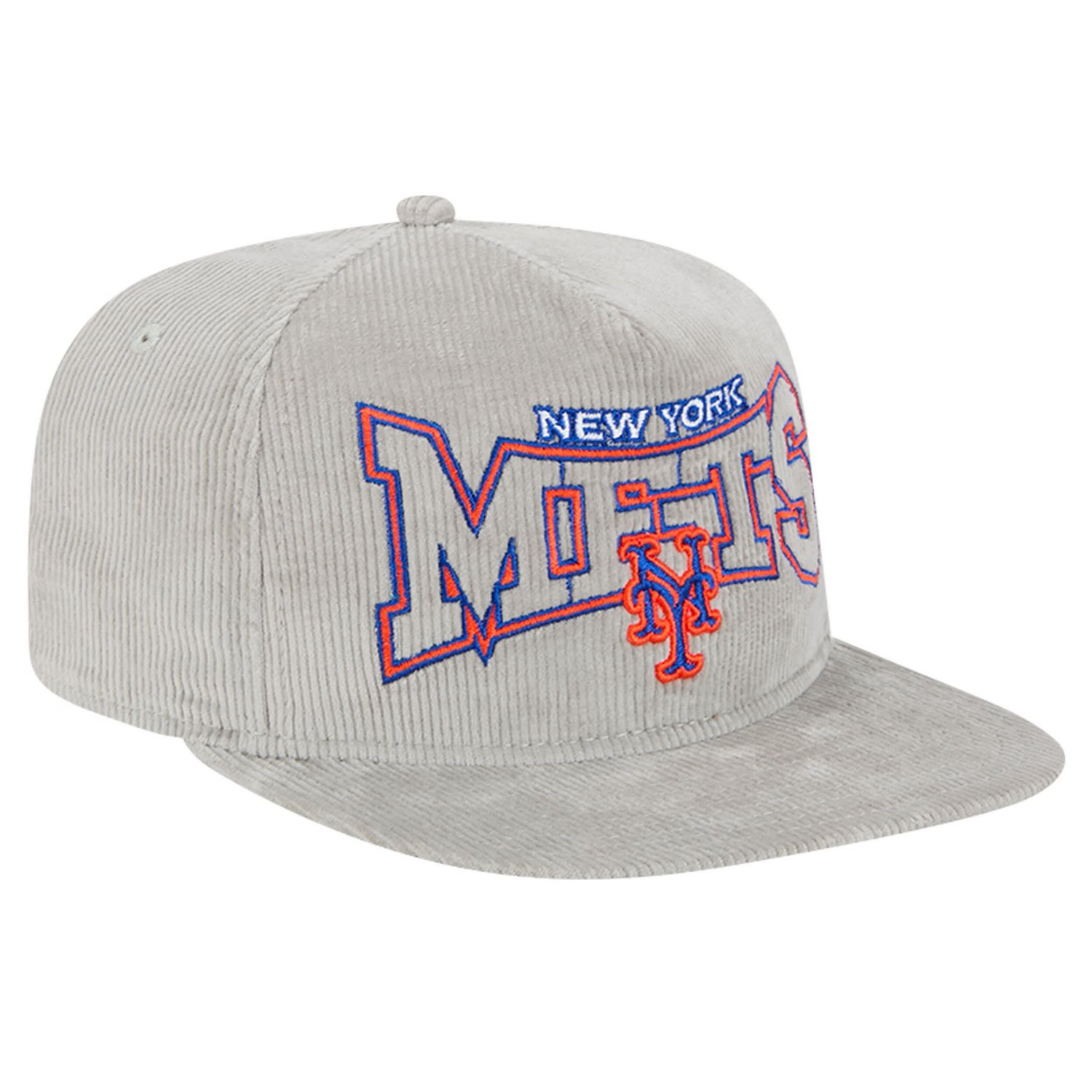 New Era New York Mets Corduroy Golfer Snapback Hat - view number 3
