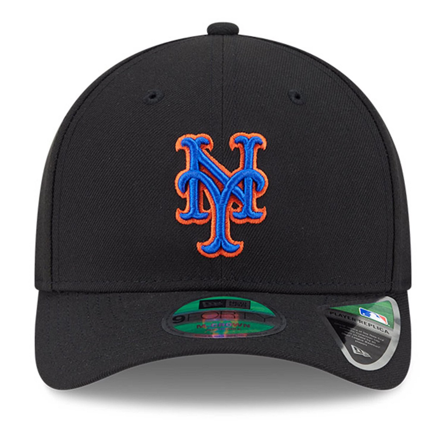 New Era New York Mets Player Replica 9FORTY Adjustable Hat                                                                       - view number 2